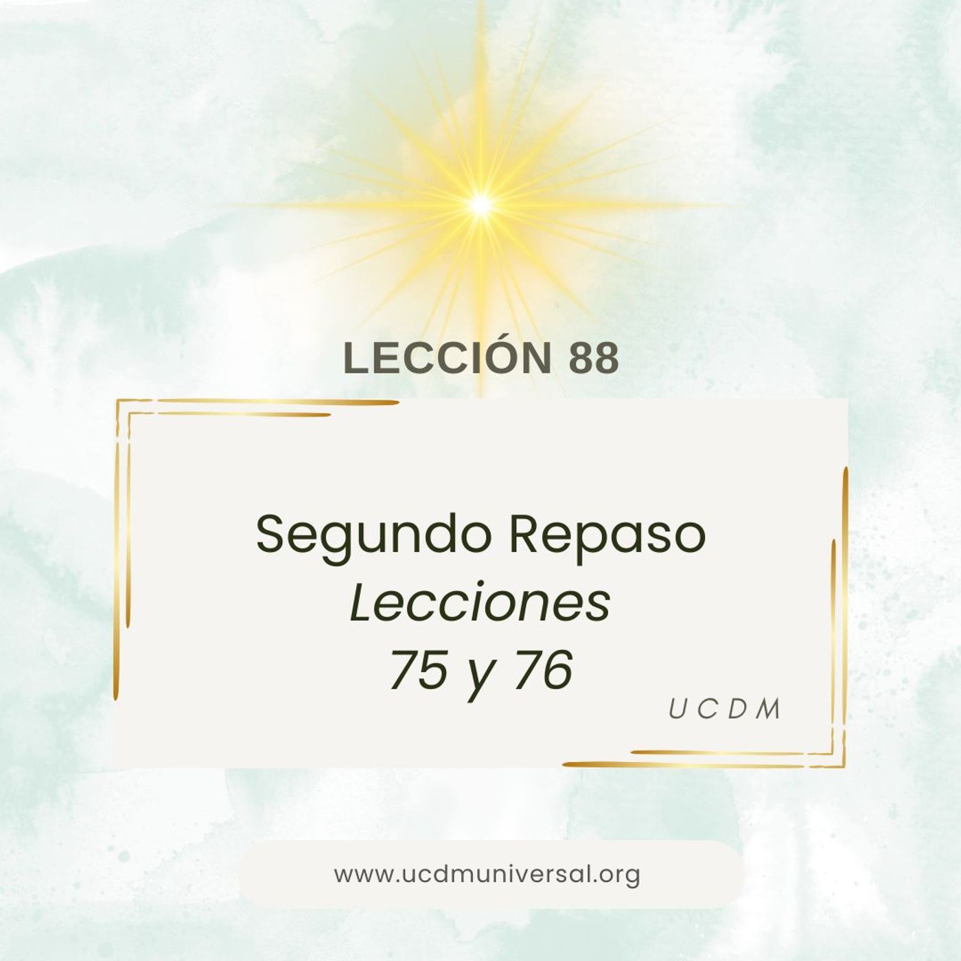 UCDM Universal LECCIÓN DEL DÍA