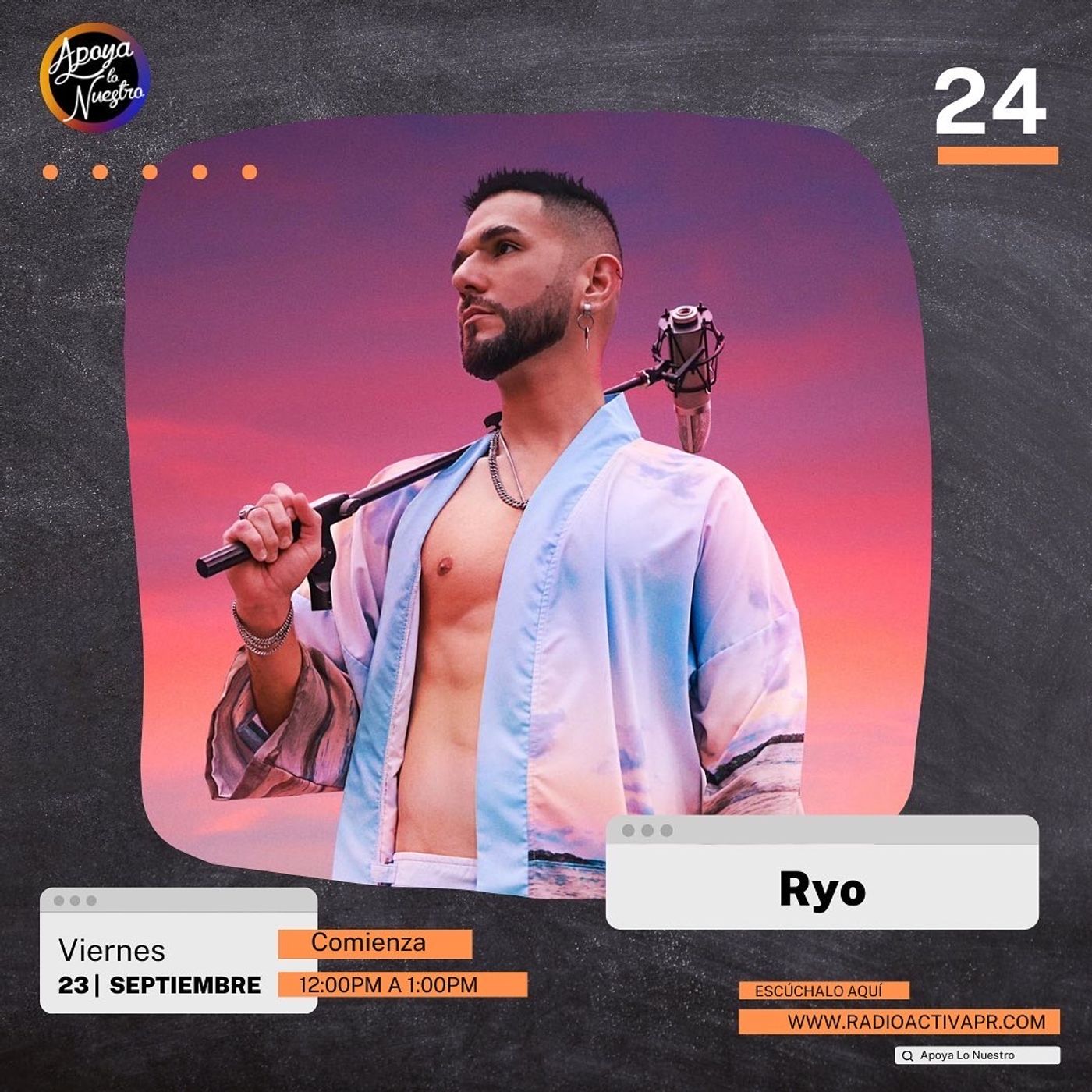 Apoya Lo Nuestro | Ryo & Roberto Díaz Vice Presidente de la WIPR (Allegro 91.3fm) episode artwork