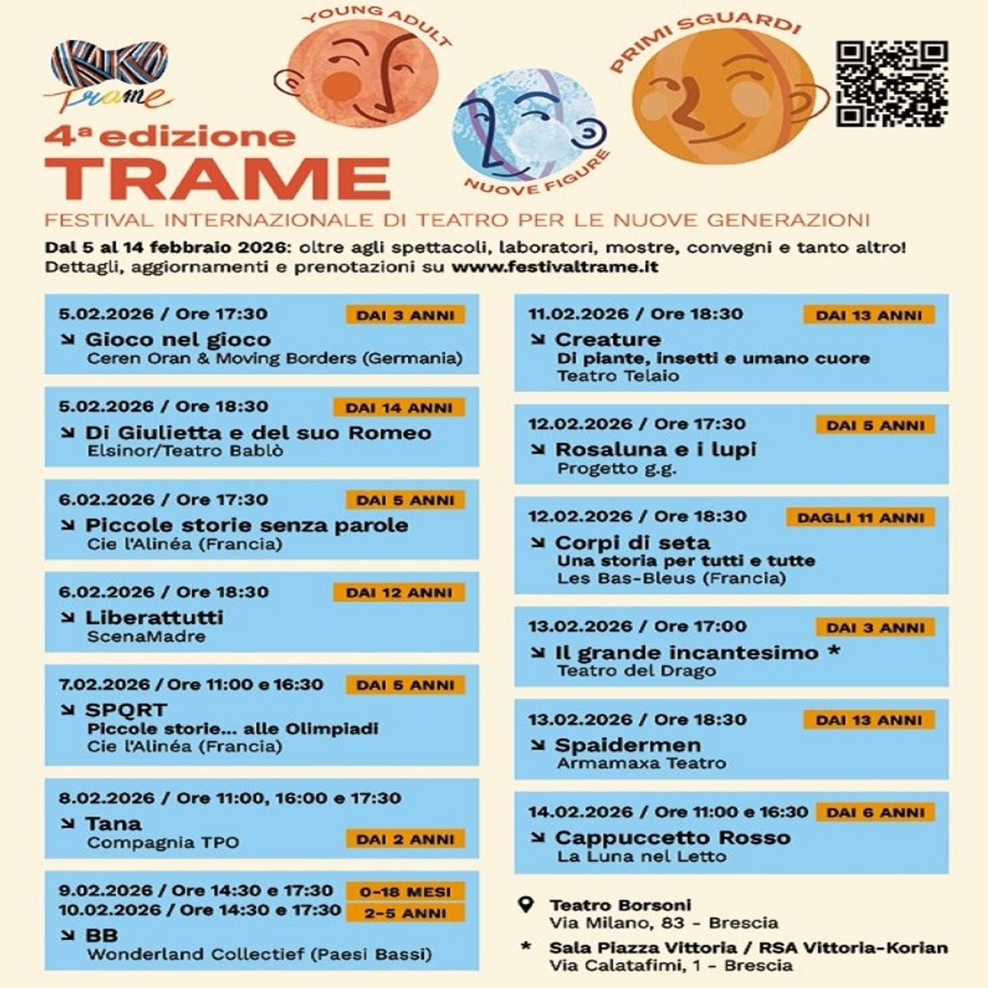 Il Festival TRAME porta a Brescia il teatro internazionale e inclusivo: intervista a Maria Rauzi  -  29 gennaio 2026 episode artwork