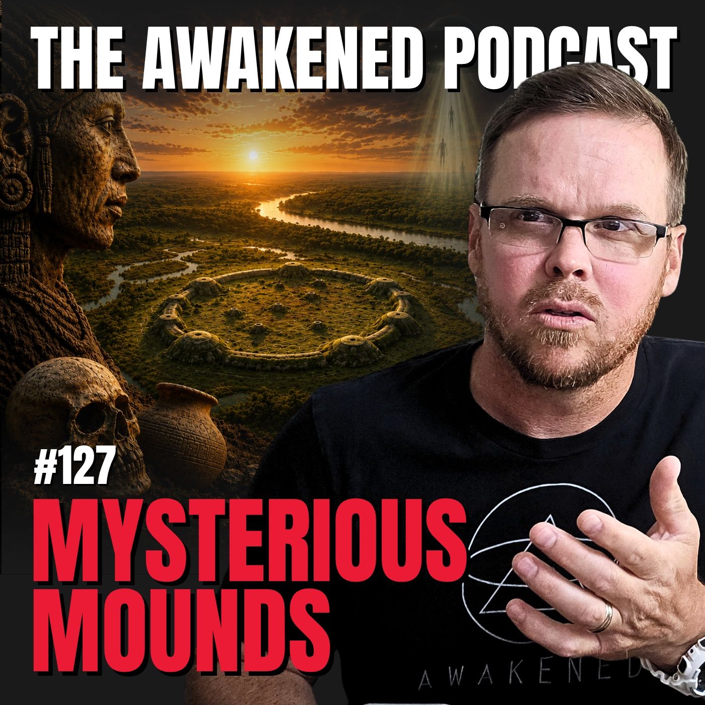 Mysterious Mounds: Watson Brake, Poverty Point, Lidar Images, 500k Mounds, Animal Effigies, Hidden History, Fallen Angels, & Nephilim Giants episode artwork