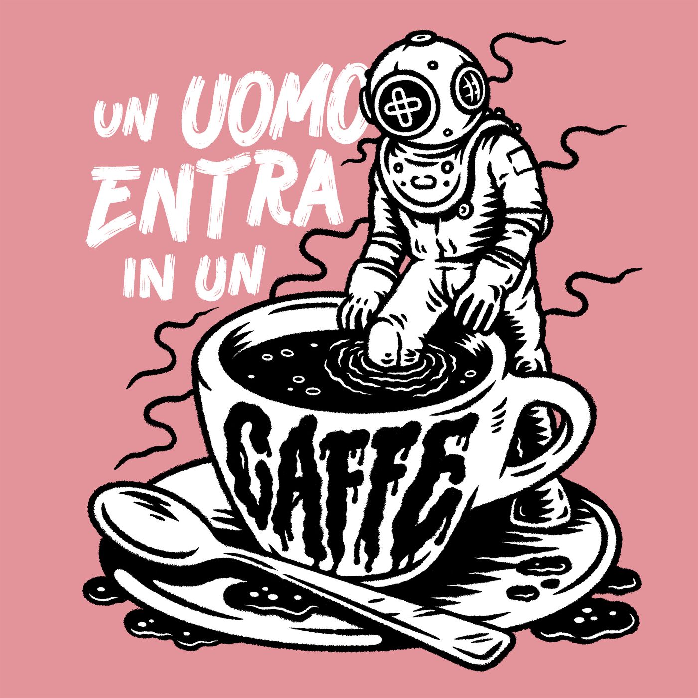 Un Uomo Entra In Un Caffè