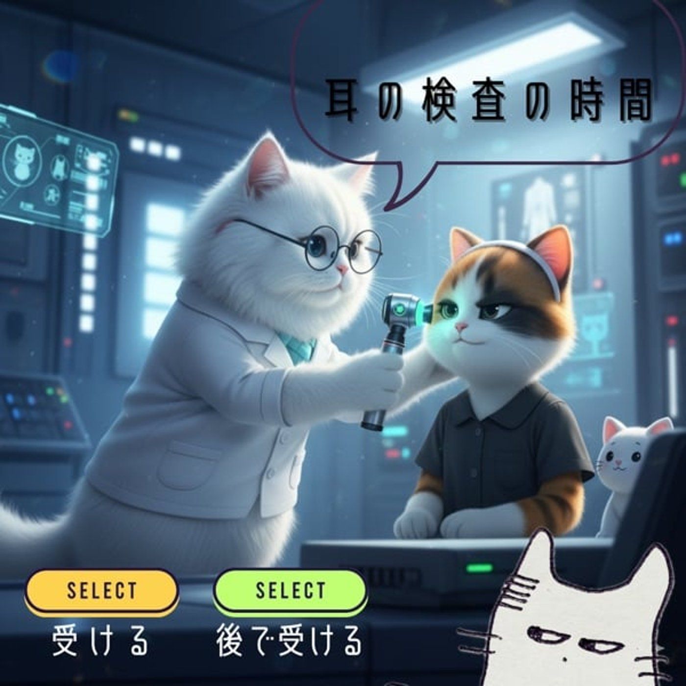 お耳の検査の時間ですう。次の方どうぞ〜 episode artwork