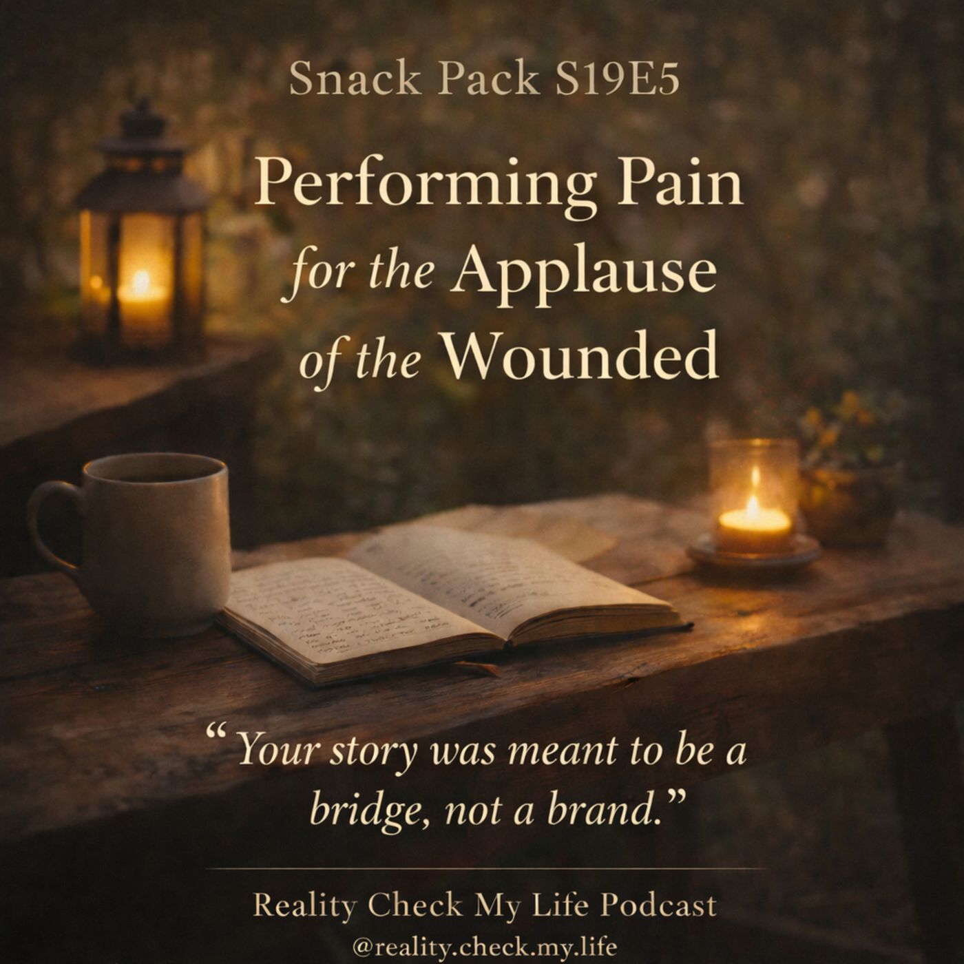 Snack Pack S19E5: Performing Pain for the Applause of the Wounded episode artwork