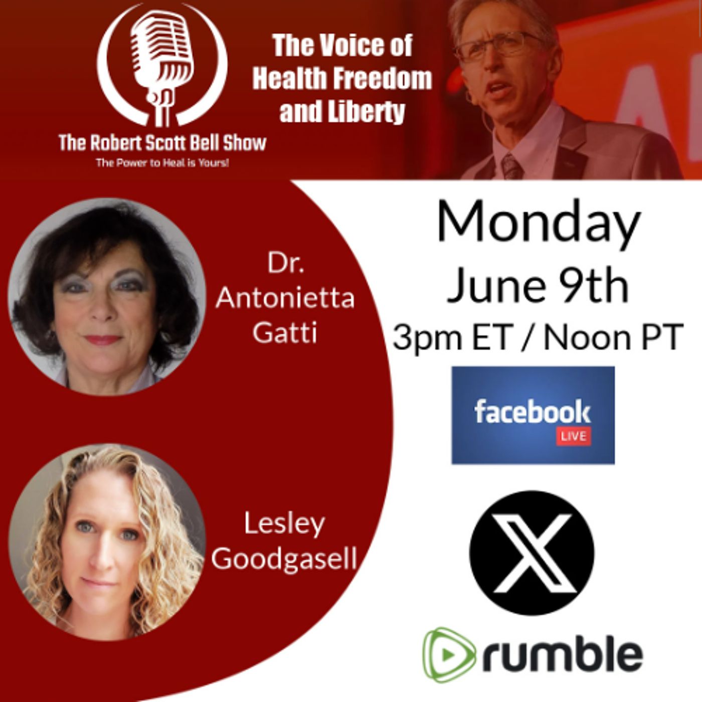 Platform Censorship, Dr. Gatti, Impact of Nanoparticles, Gallicum Acidum, Lesley Goodgasell, Homesteading - The RSB Show 6-9-25 episode artwork