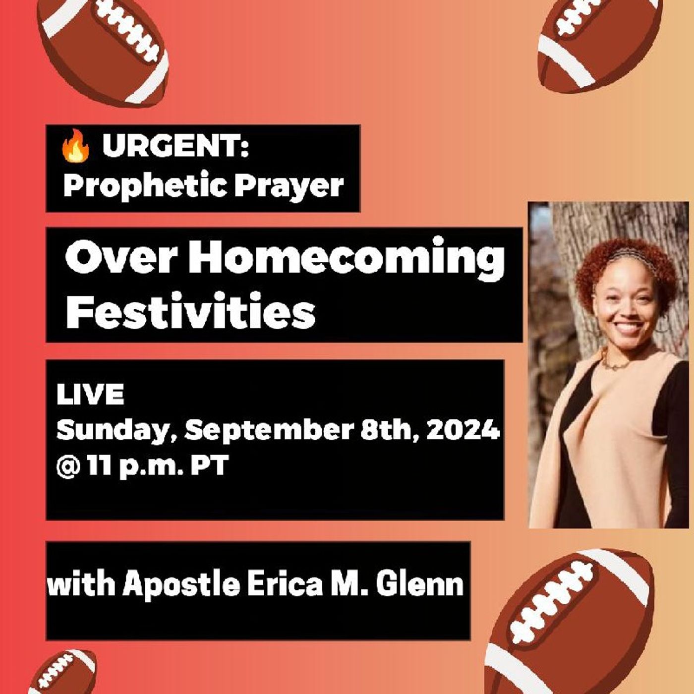 Real talk with Apostle Erica M. Glenn