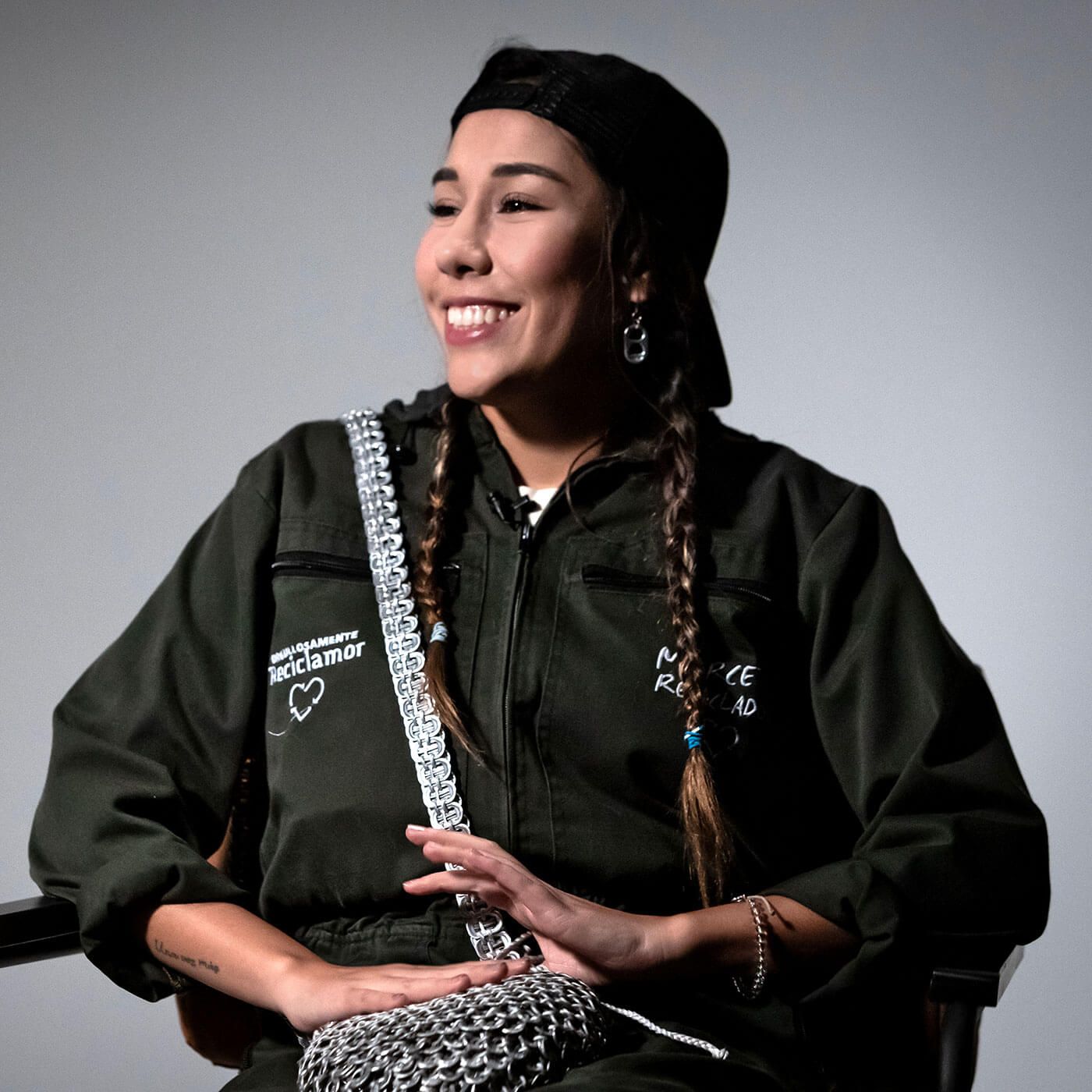 Marce La Recicladora, influencer que ayuda a los “reciclamores”