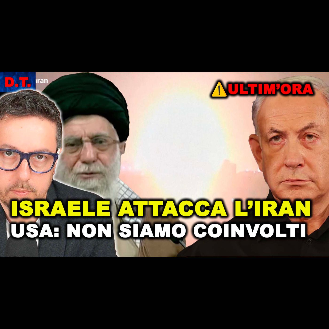 ISRAELE ATTACCA L’IRAN | Gli USA dicono di non essere coinvolti