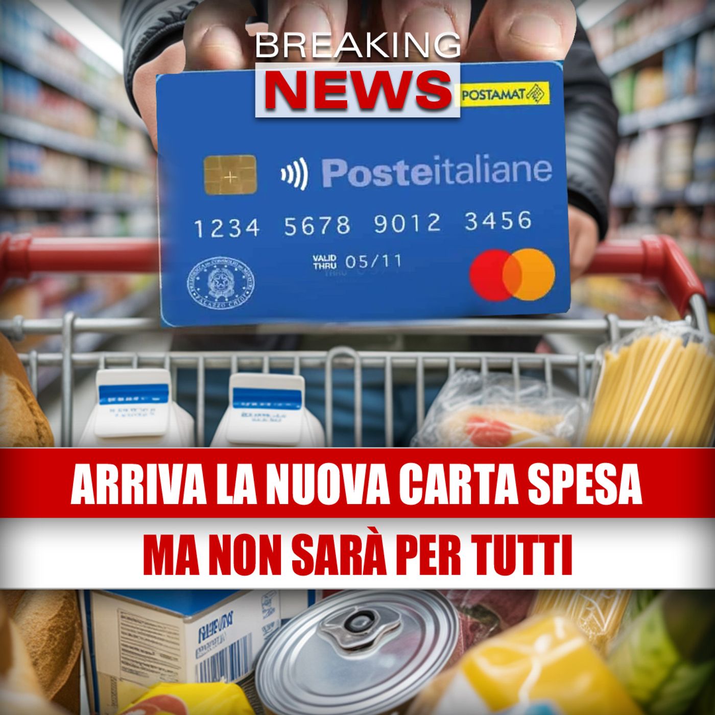 Nuova carta spesa, in arrivo 500 euro a famiglia: ma non tutti potranno averli