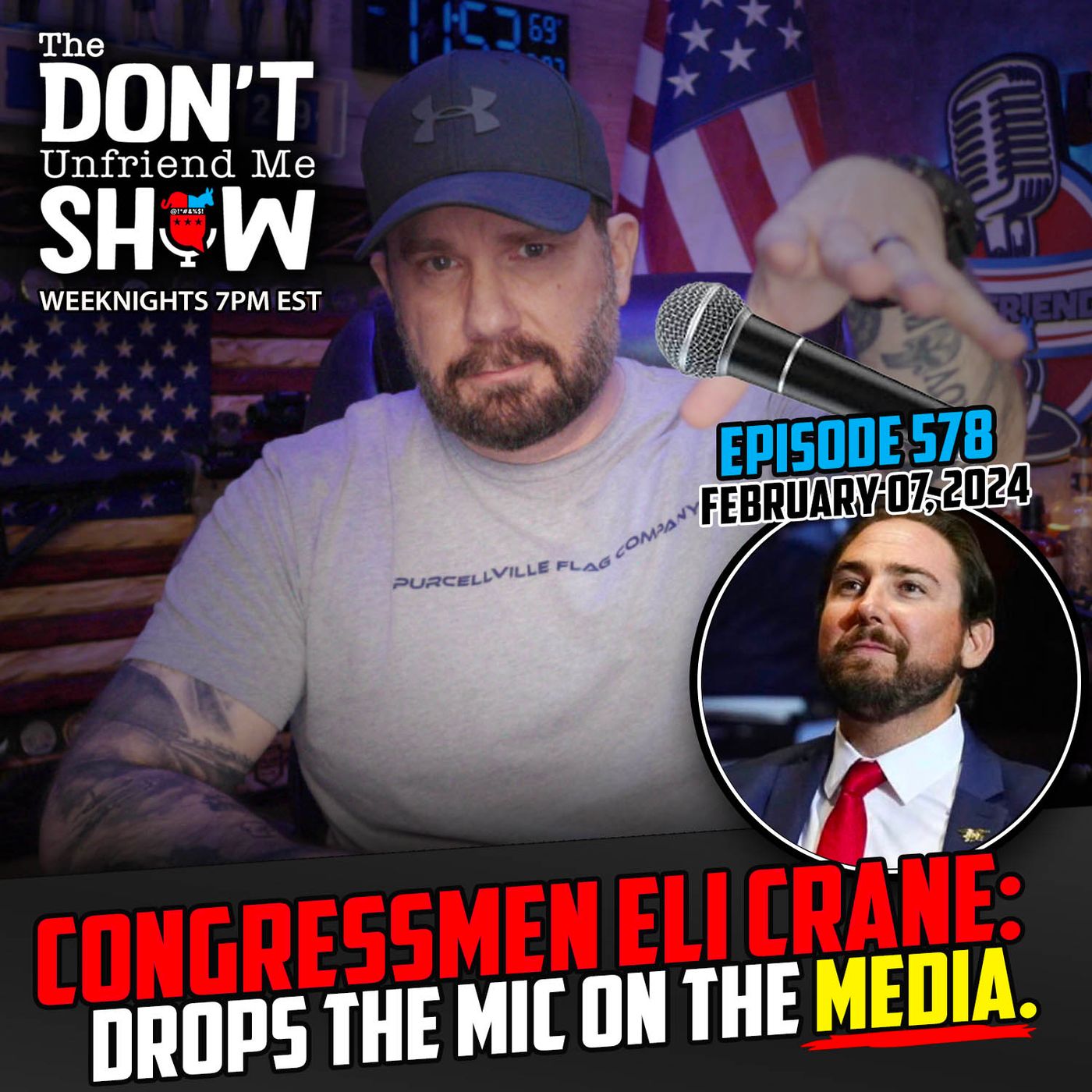 Eli Crane (Congressmen & Navy SEAL) Goes Scorched Earth On The Media episode artwork