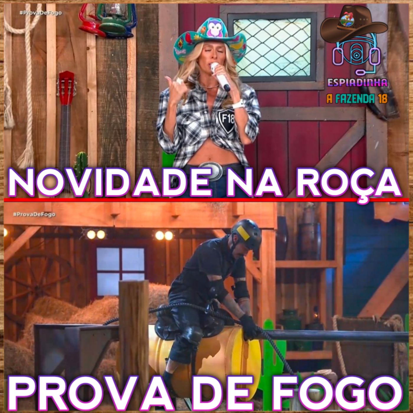Mayk GANHOU a prova de fogo + NOVIDADE na formação de ROÇA | A Fazenda 18