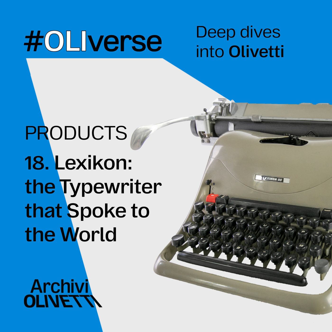 #OLIverse, deep dives into Olivetti
