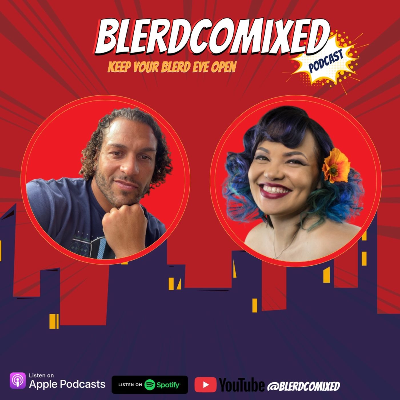 Blerdcomixed: a Black Nerd Podcast podcast artwork