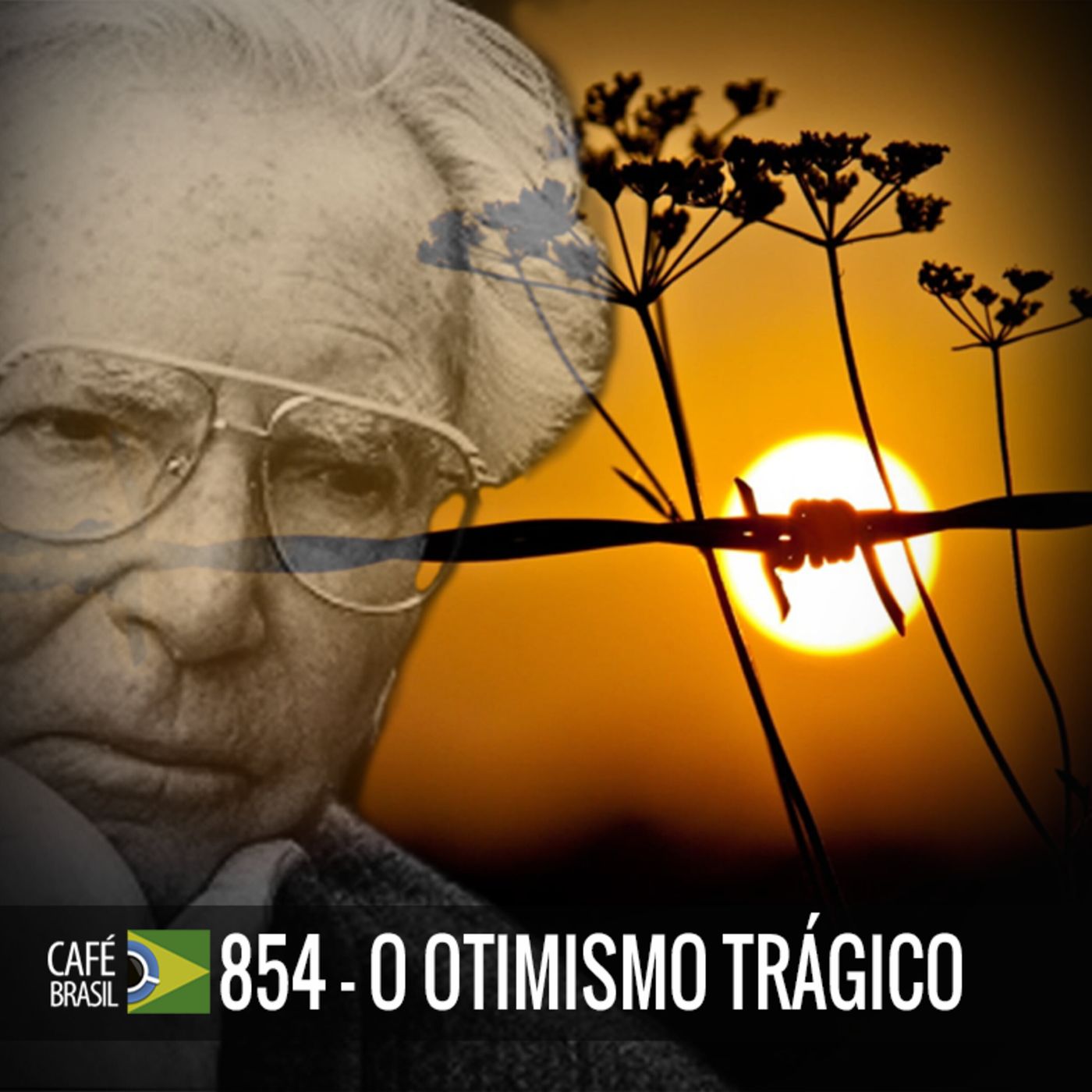 Cafe Brasil 854 - Otimismo Trágico episode artwork