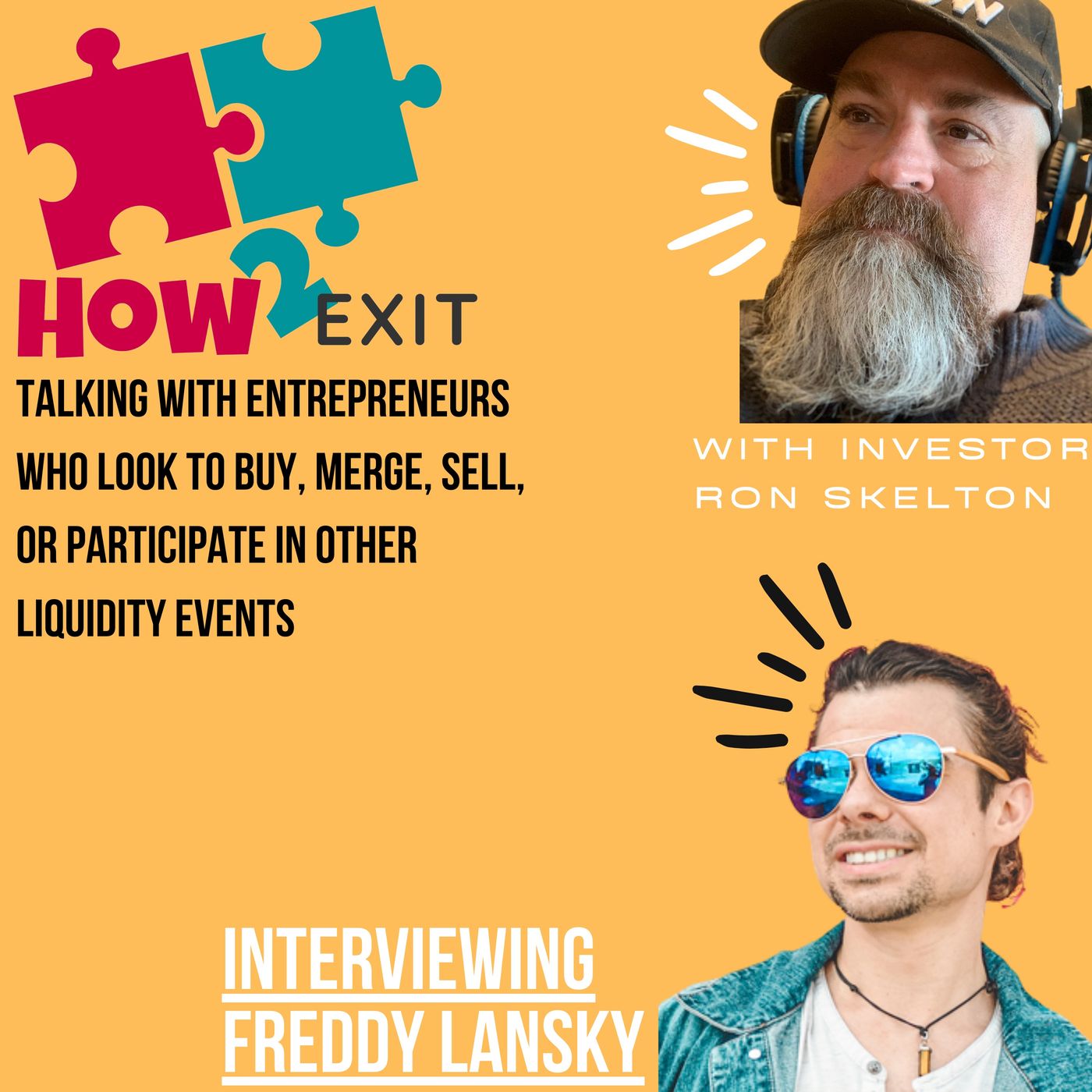 How2Exit Episode 48: Freddy Lansky - Owner of Points Panda LLC and a Serial entrepreneur. Image