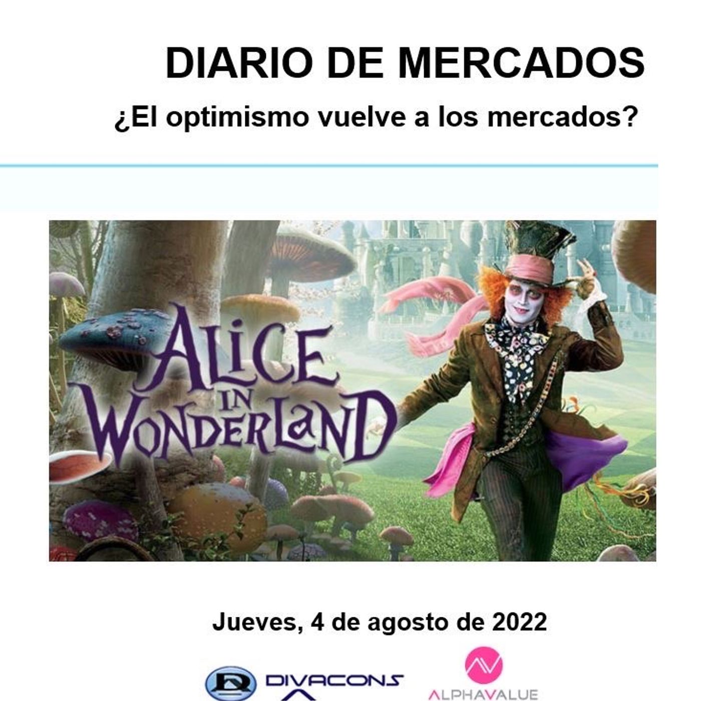 PODCAST DIARIO DE MERCADOS Jueves 4 Agosto episode artwork
