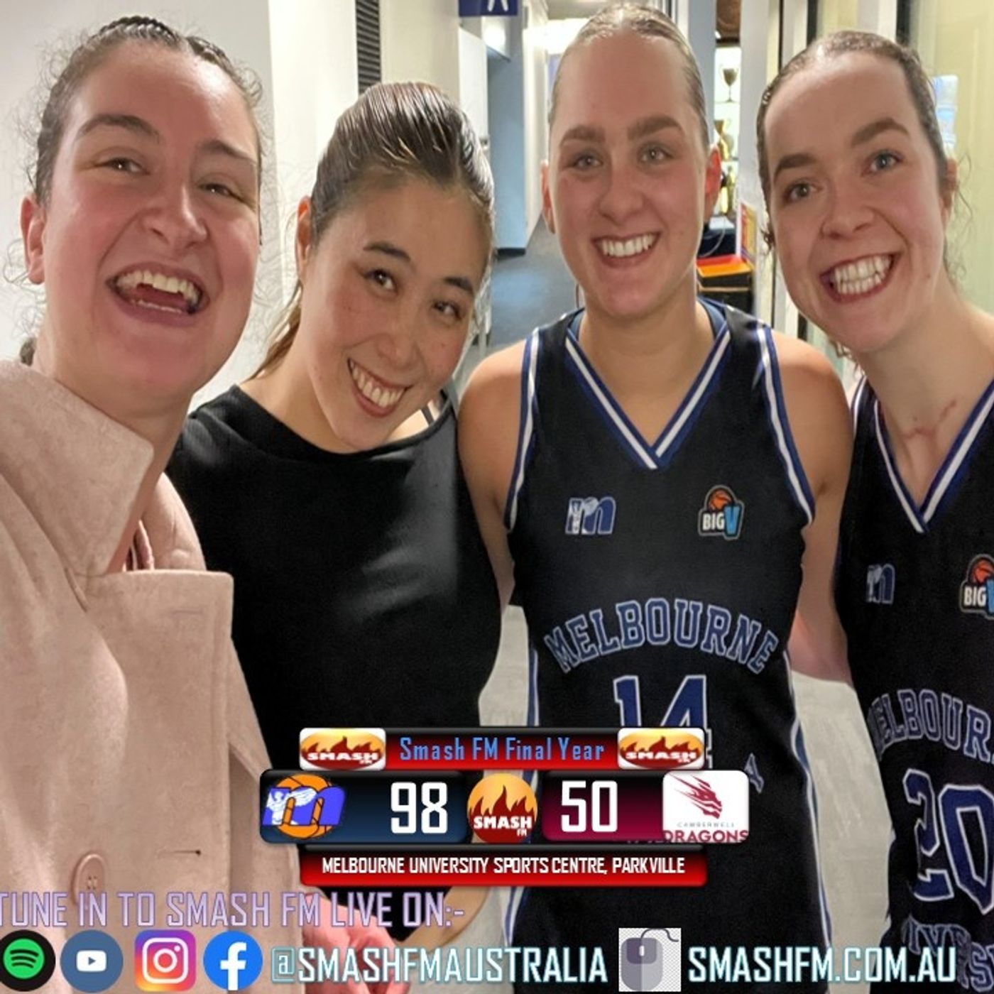 SSSFY26: Melbourne Uni Black Angels BigV26 D1W SF Post Game Interviews 150826