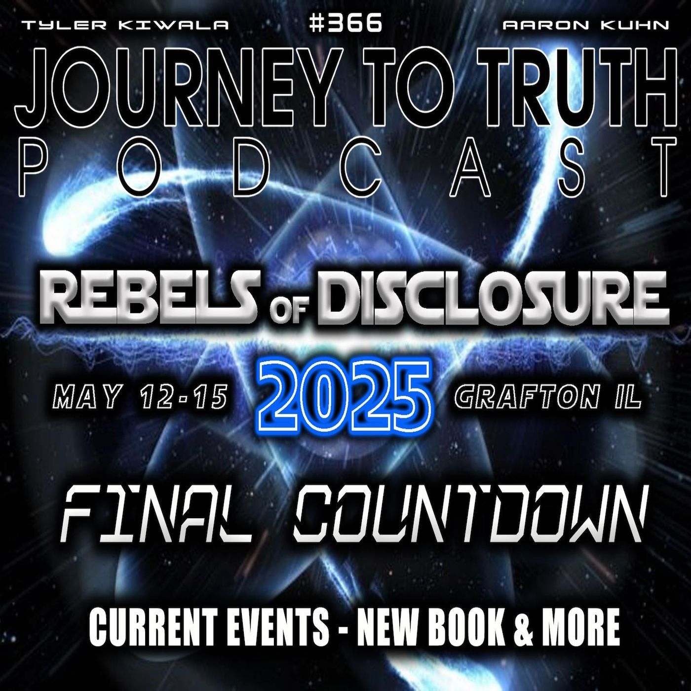 FINAL COUNTDOWN! | CURRENT EVENTS, NEW BOOK & MORE | REBELS OF DISCLOSURE 25