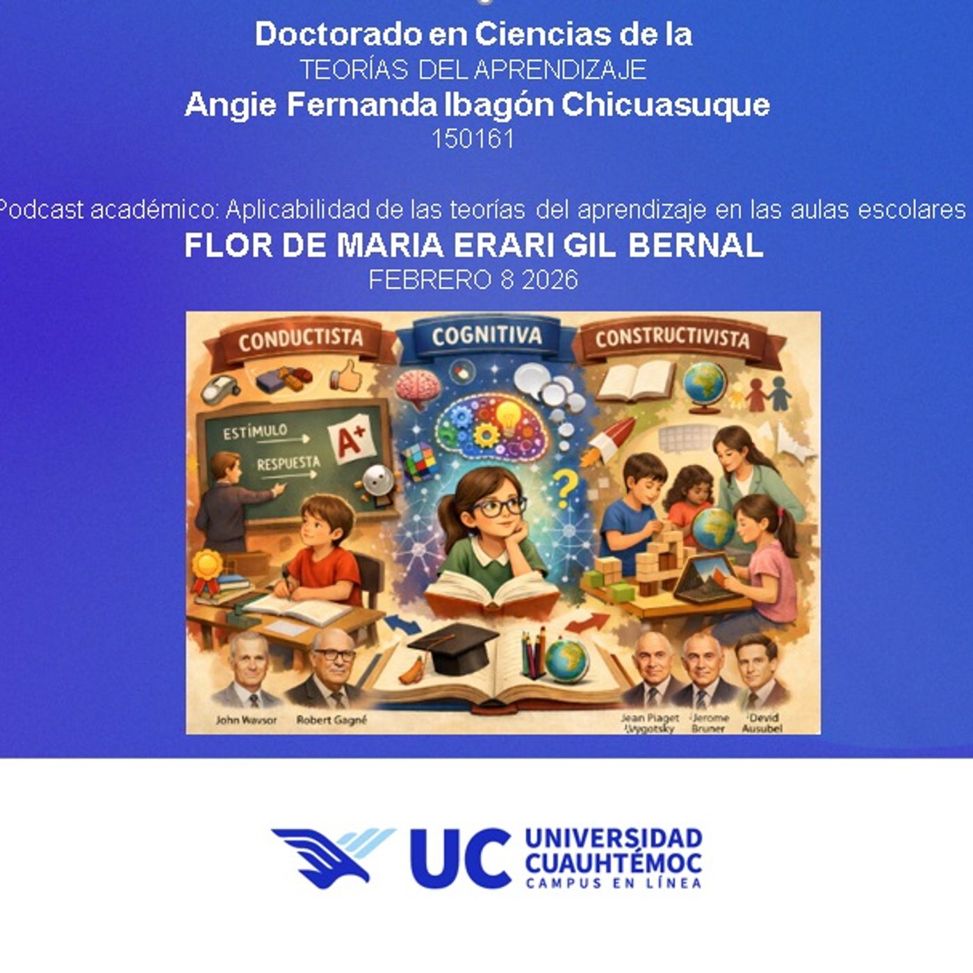 Teorías y practica educativa cover art