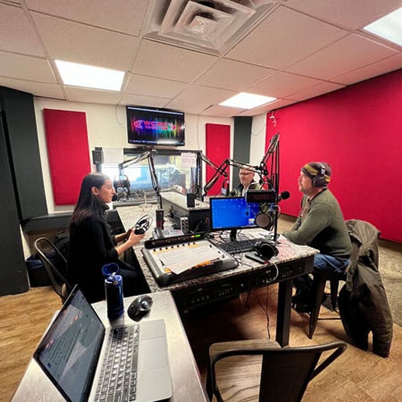 Nisha Asher of Hart Davis Hart + Pops for Champagne's Craig Garofalo and Michael Seward episode artwork