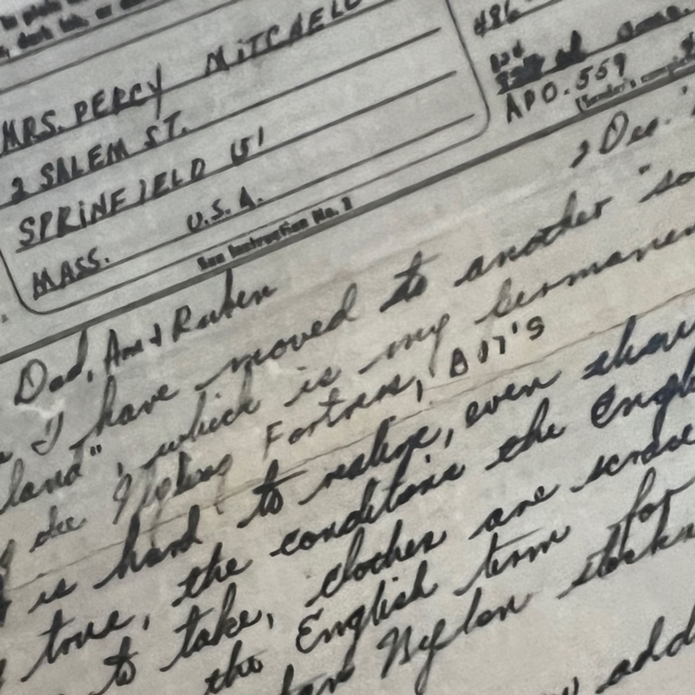 War and Family: Letters Home