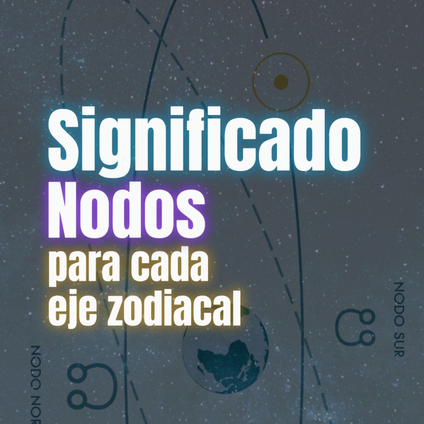 El nodo norte y sur en la carta natal para cada signo episode artwork