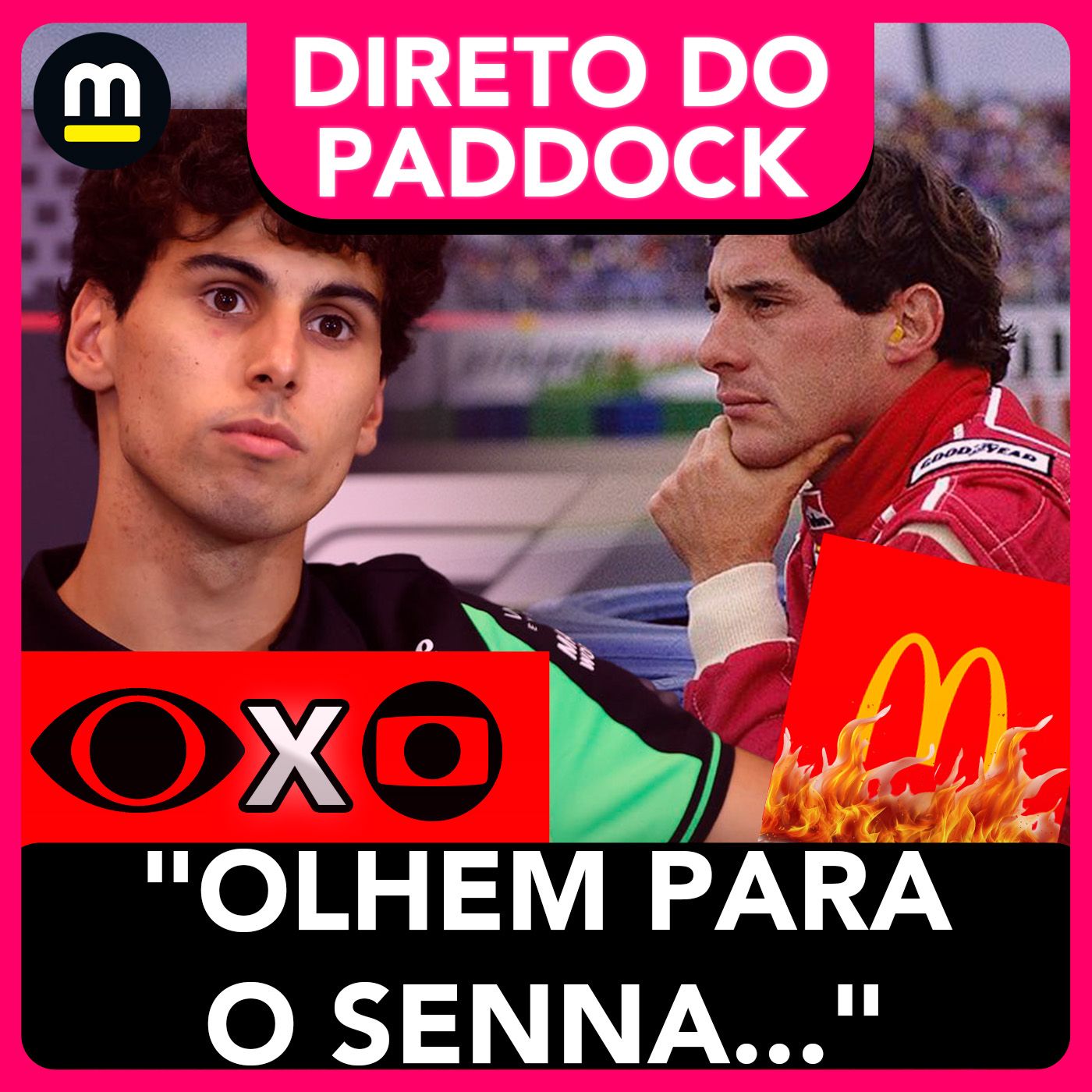McDonald's fala de miniaturas da F1. Bortoleto manda recado a críticos! Hulk sincero | Band x Globo episode artwork