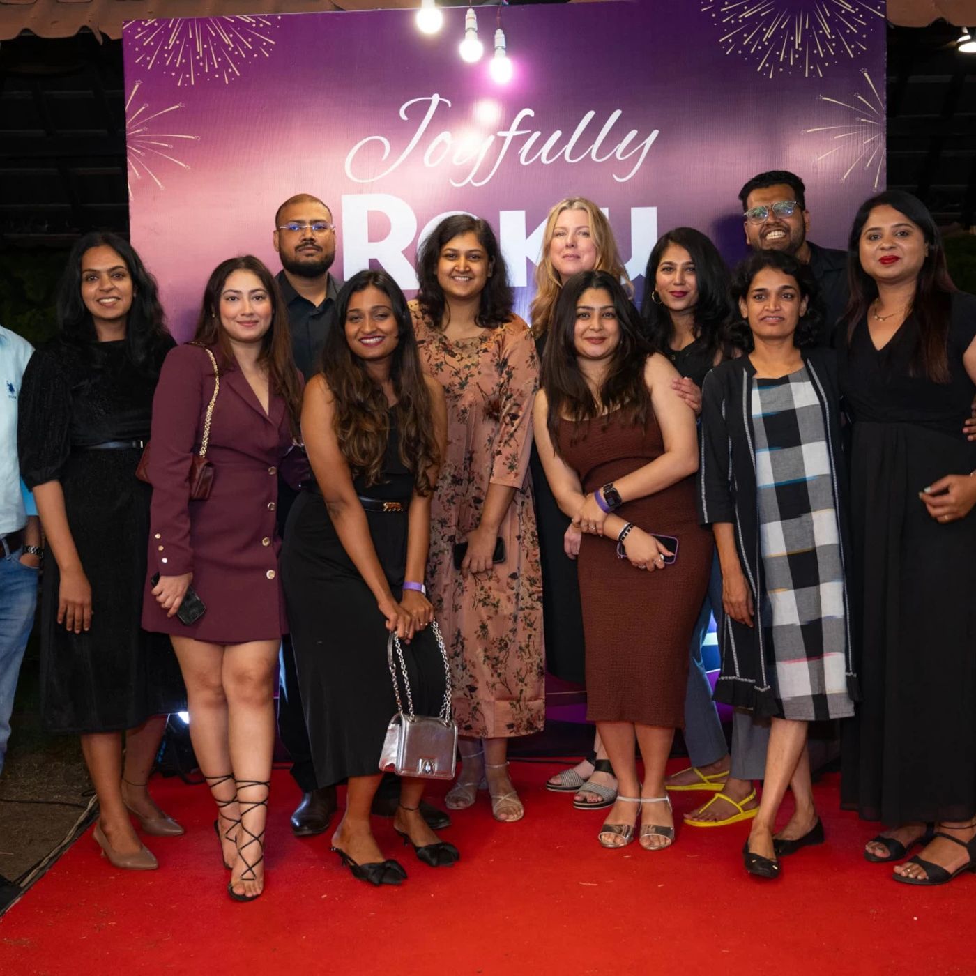 New Year Celebration in Office