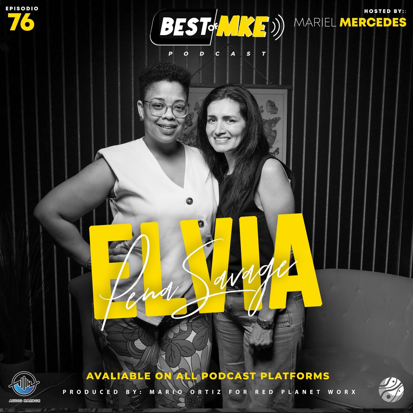 Episodio #76 Con Artista, Pintora Abstracta Elvia Peña Savage episode artwork