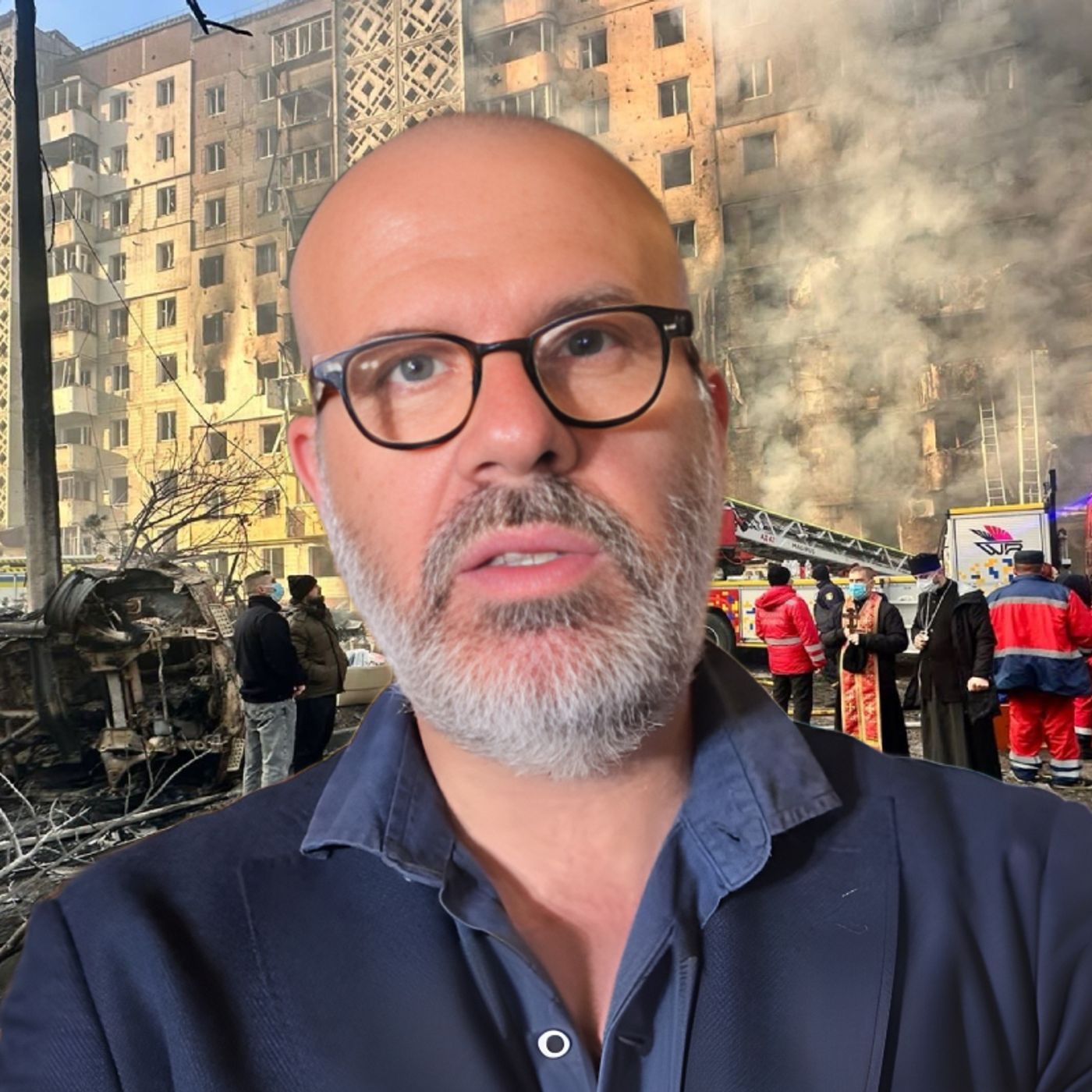 L'inviato Nello Scavo da Kiev: «600 droni e 90 missili in poche ore, ma la città non si arrende» episode artwork