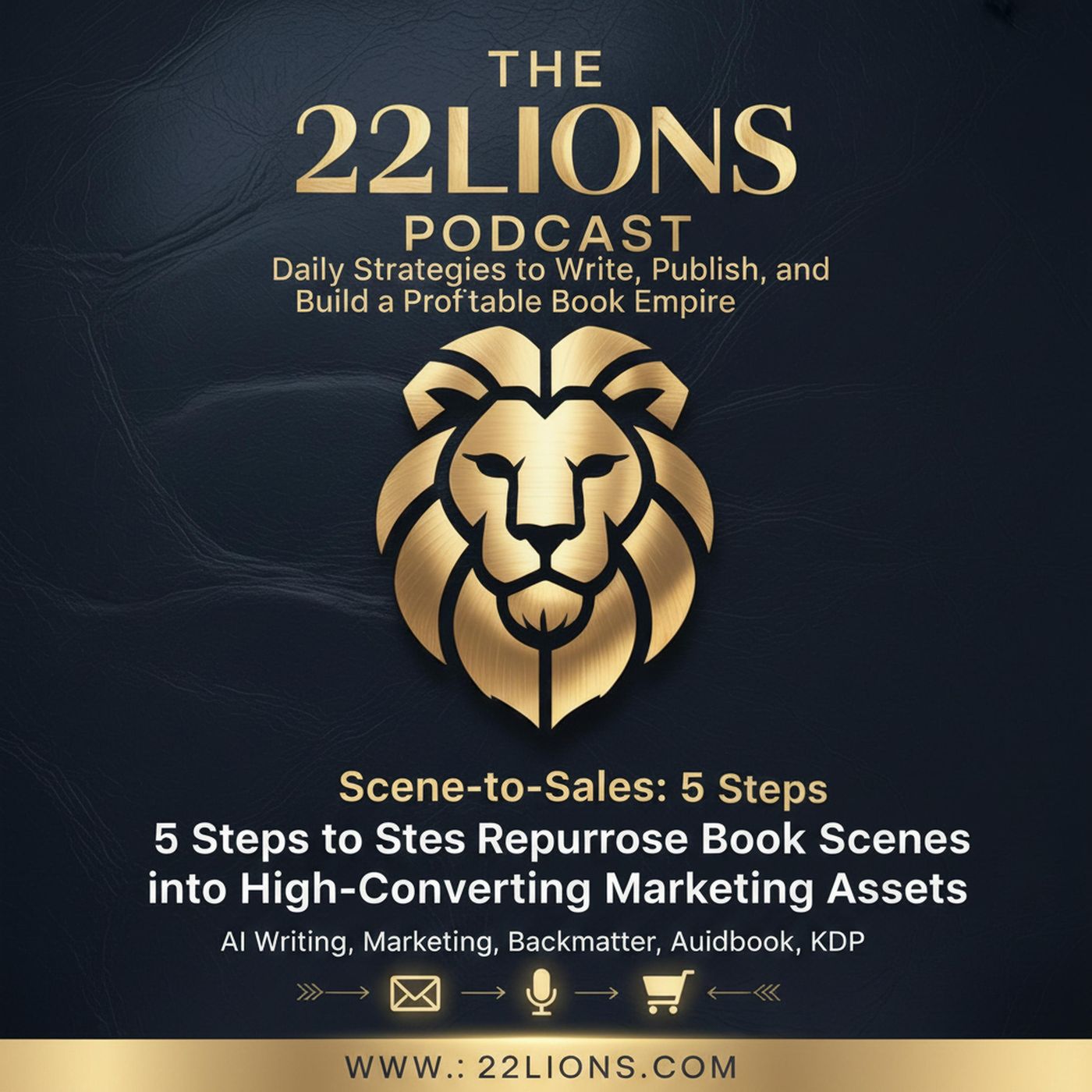 Scene-to-Sales: 5 Steps to Repurpose Book Scenes into High-Converting Marketing Assets episode artwork