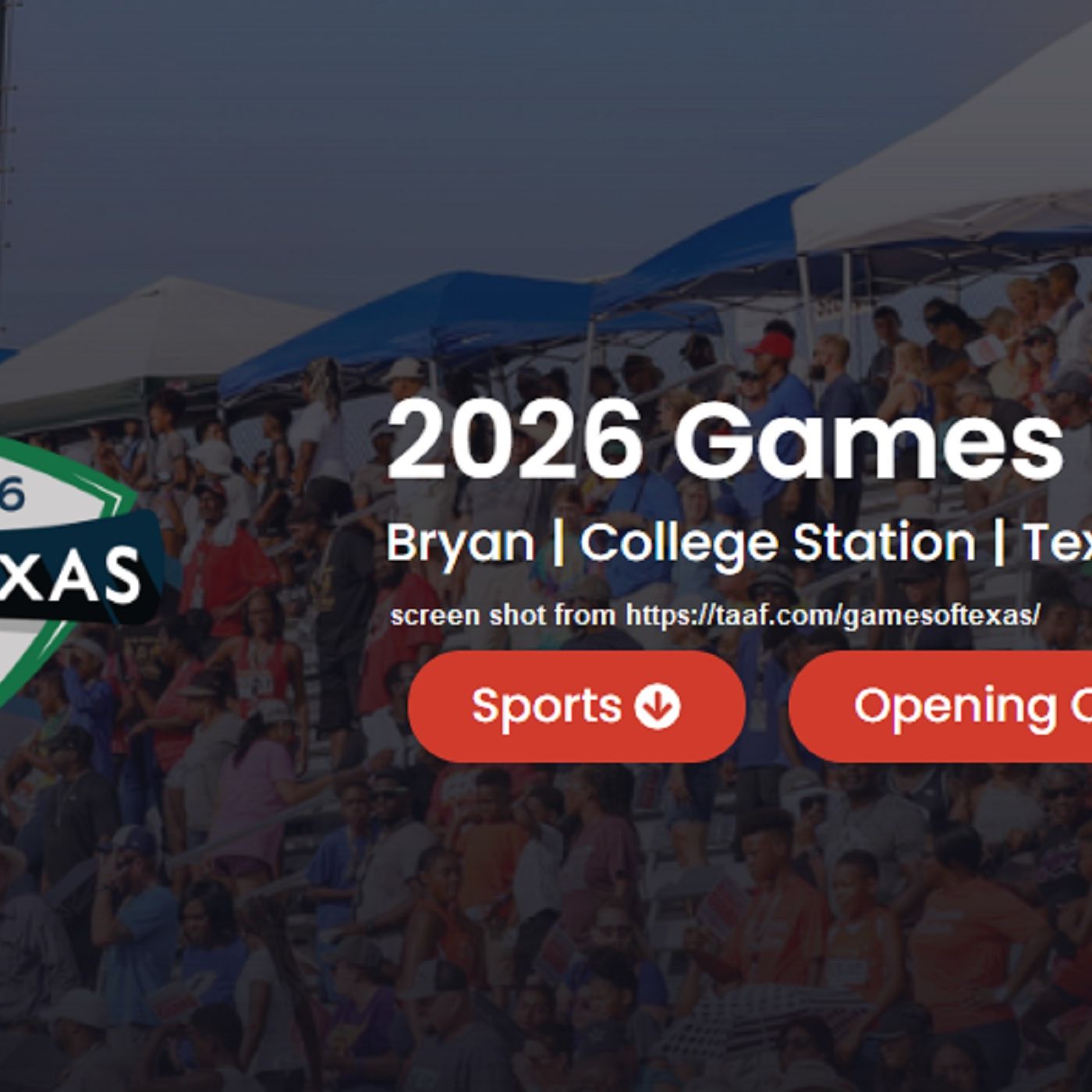 A preview of The Games of Texas returning to Bryan/College Station on The Infomaniacs episode artwork