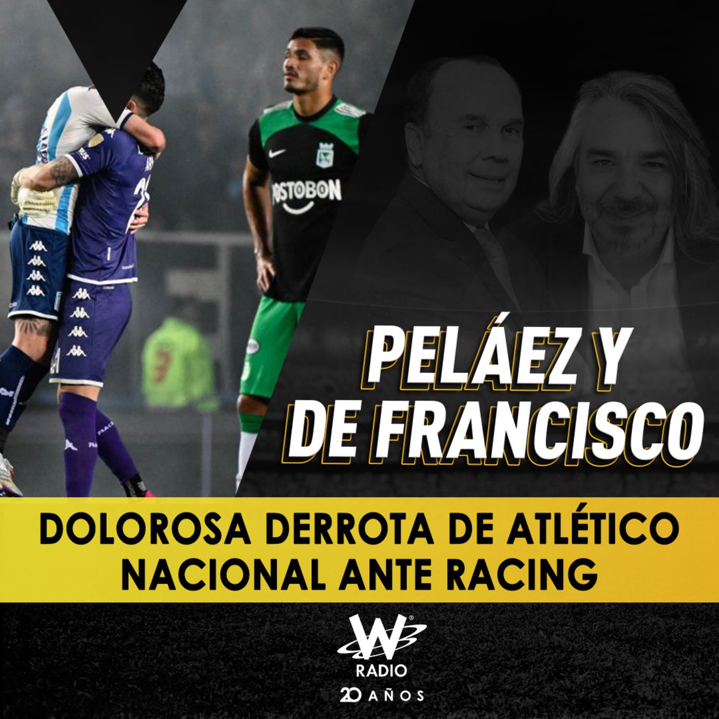 Dolorosa derrota de Atlético Nacional ante Racing