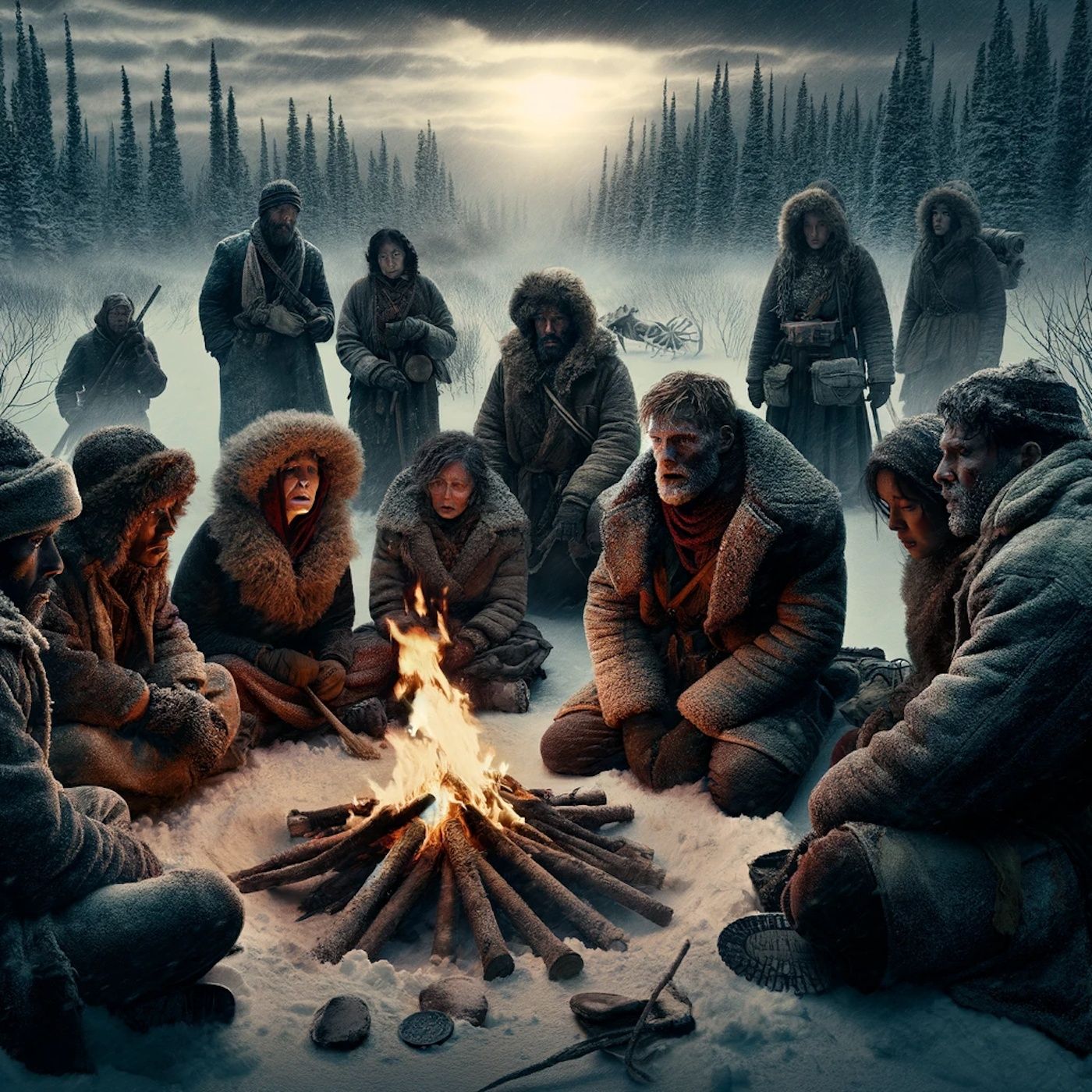 "What I want to know is how we're going to stay alive this winter." episode artwork