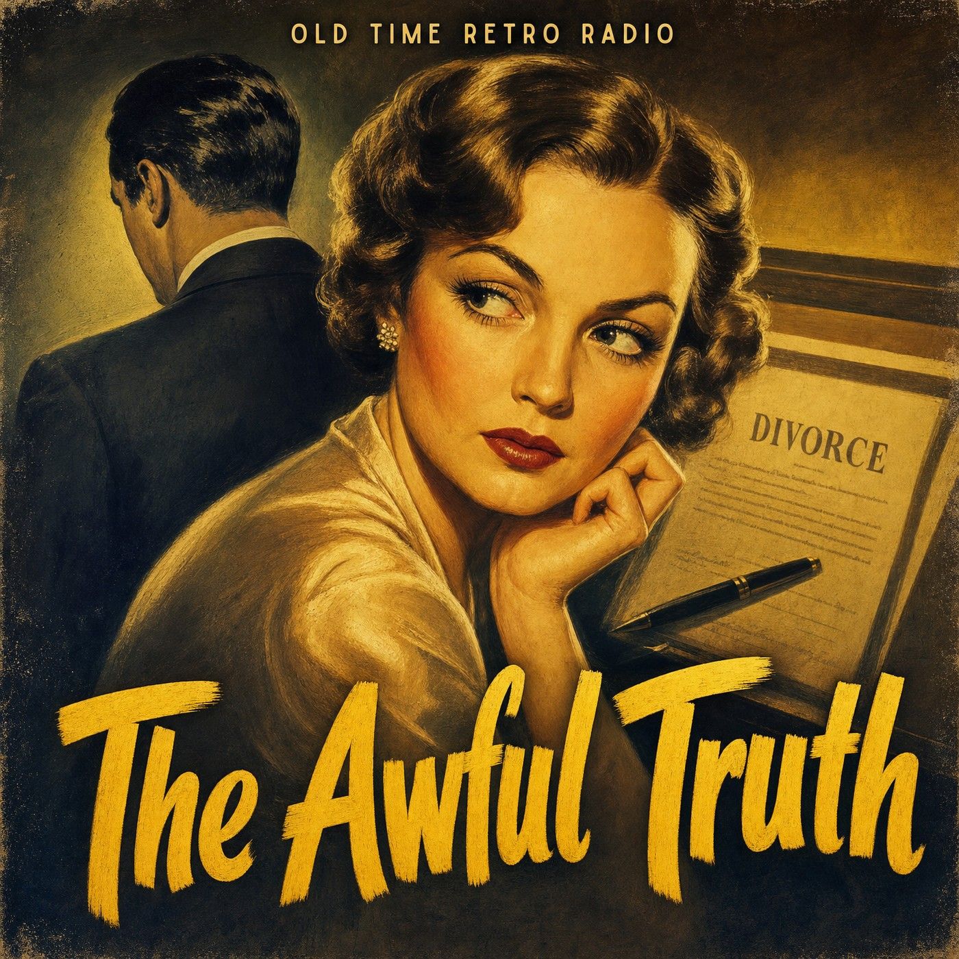 Lux Radio Theatre - "The Awful Truth" (1939) episode artwork