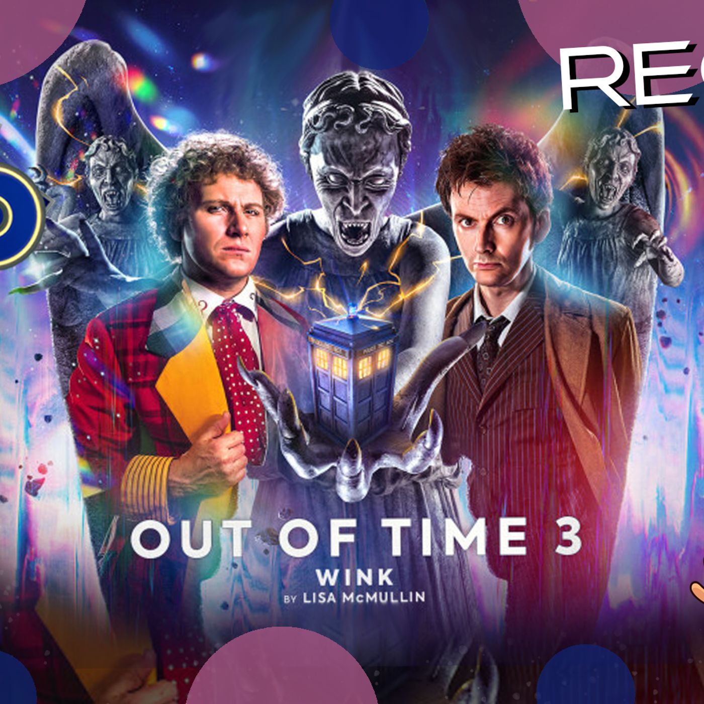 The 10th Doctor Adventures Out of Time 3 Wink episode artwork