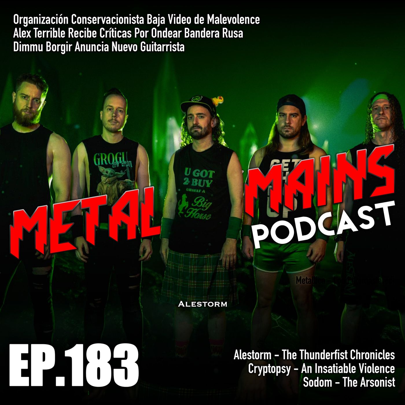 Dimmu Borgir Anuncia Nuevo Guitarrista; Reseñas: Alestorm, Sodom, Cryptopsy [MRP183]