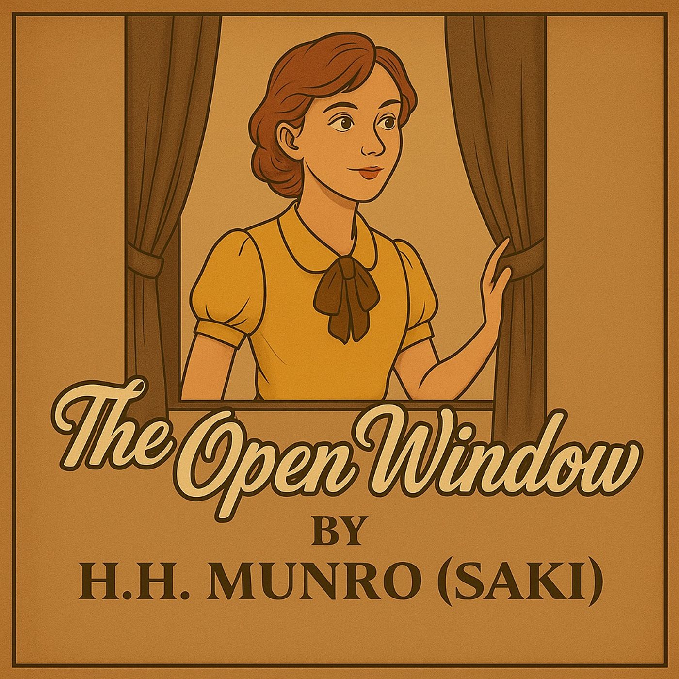 Ep. 111: The Open Window by Saki "H.H. Munro" (England) 1914 episode artwork