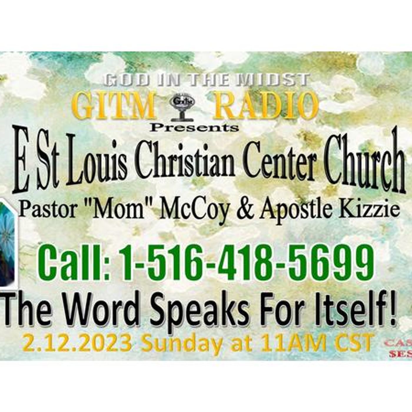 2.12.2023 GITM Radio:E St Louis ChristianCenterChurchService-THE WORD SPEAKS episode artwork