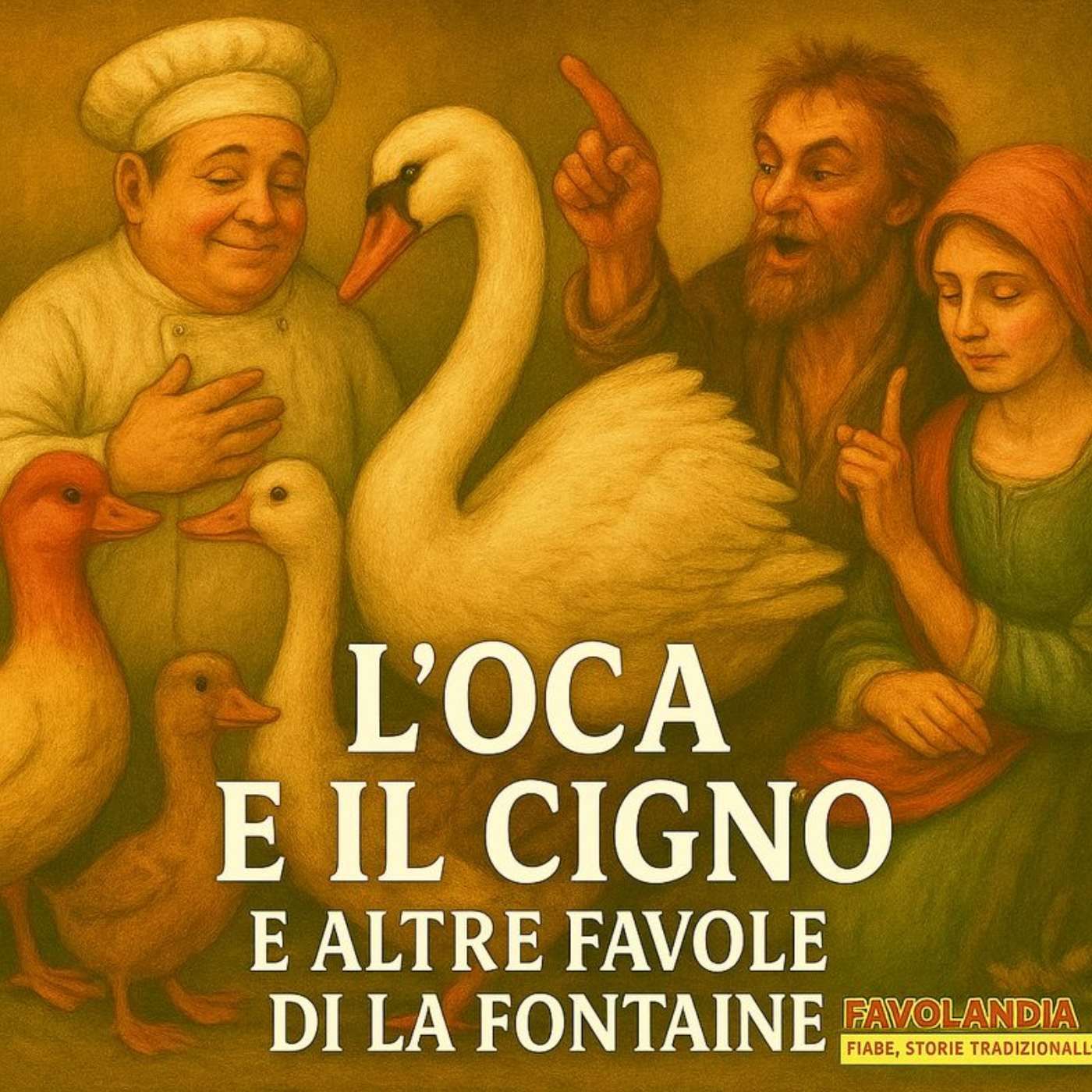 L'OCA E IL CIGNO E ALTRE FAVOLE DI LA FONTAINE - Storie tradizionali classiche L'OCA E IL CIGNO E ALTRE FAVOLE DI LA FONTAINE - Storie tradizionali classiche