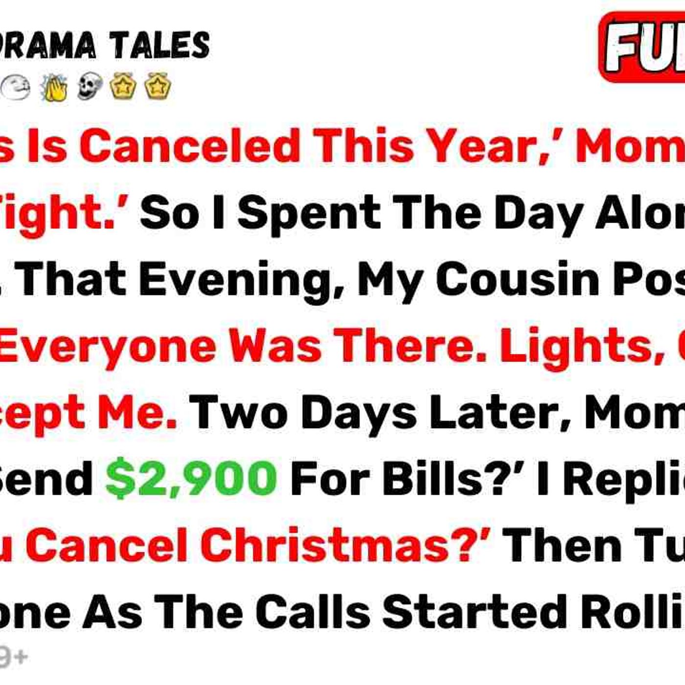 _Christmas Is Canceled This Year__ Mom Said. _Money_s Tight._ So I Spent... - Best Reddit Stories episode artwork
