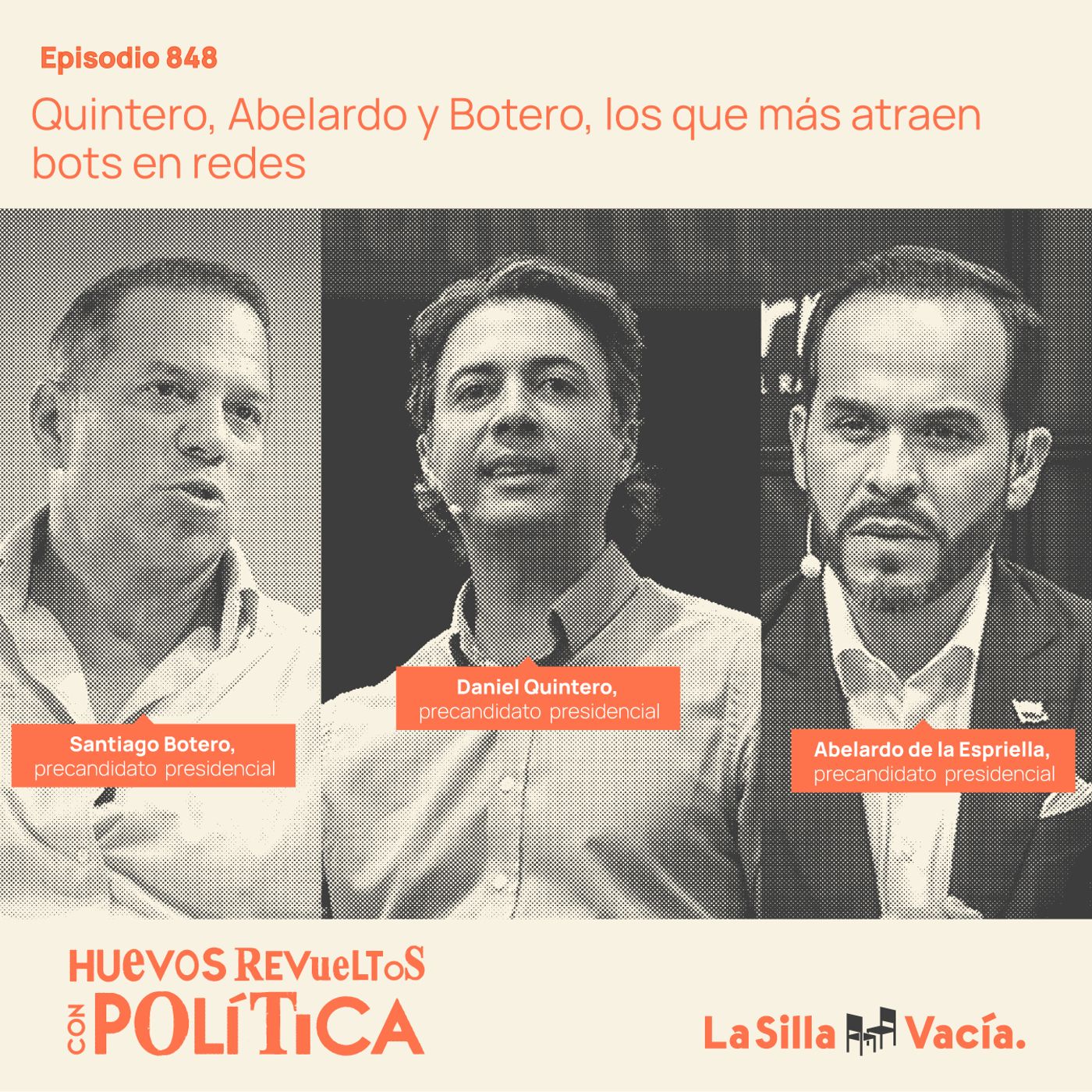 Quintero, Abelardo y Botero, los que más atraen bots en redes