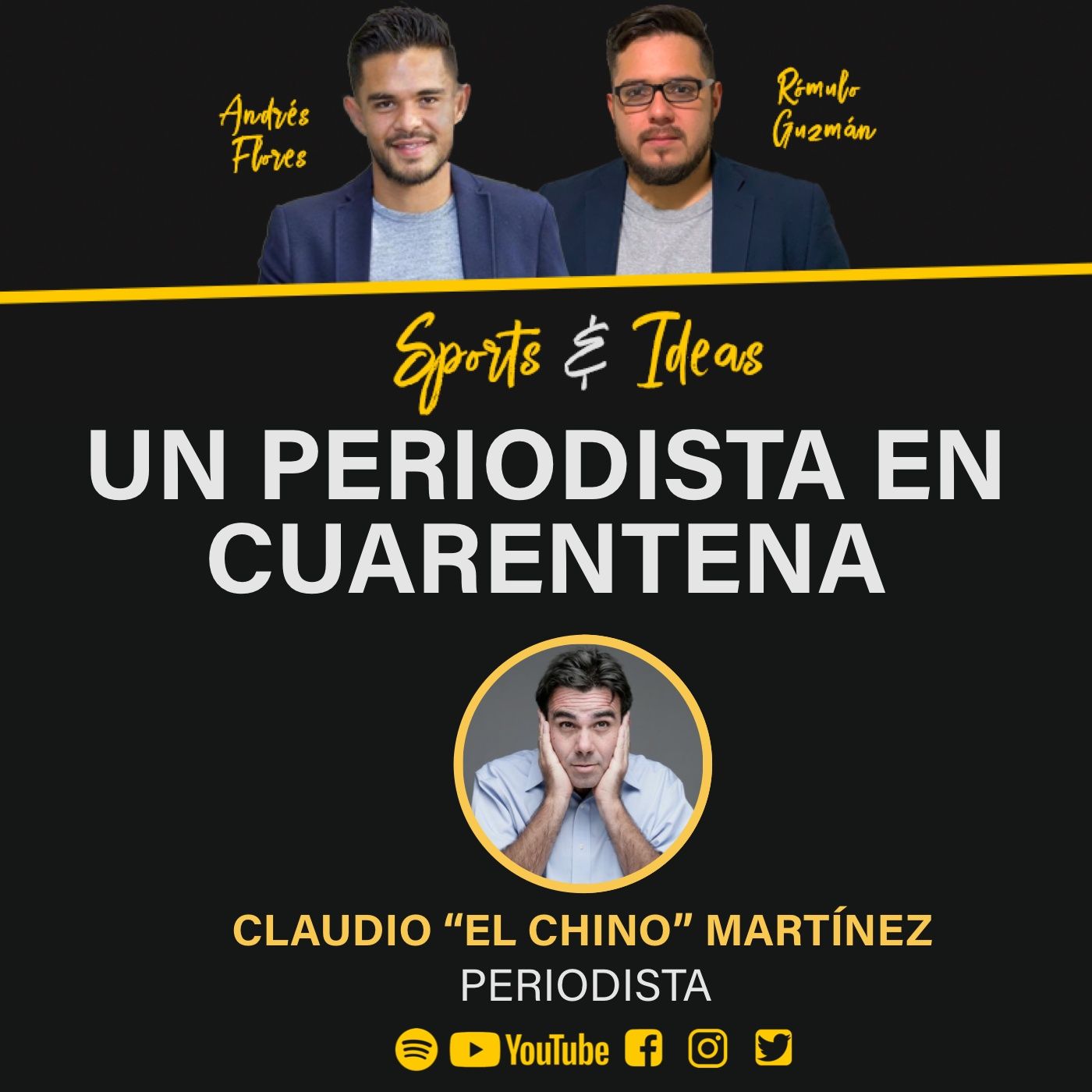 Claudio Martínez: Un periodista en cuarentena
