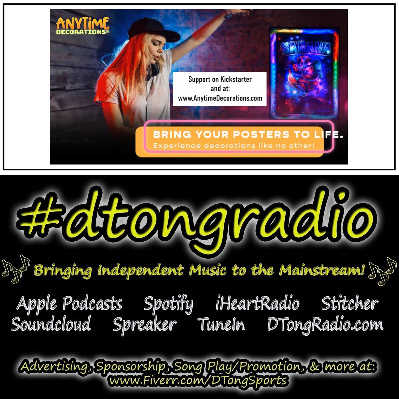 DTong Radio Indie Music Showcase