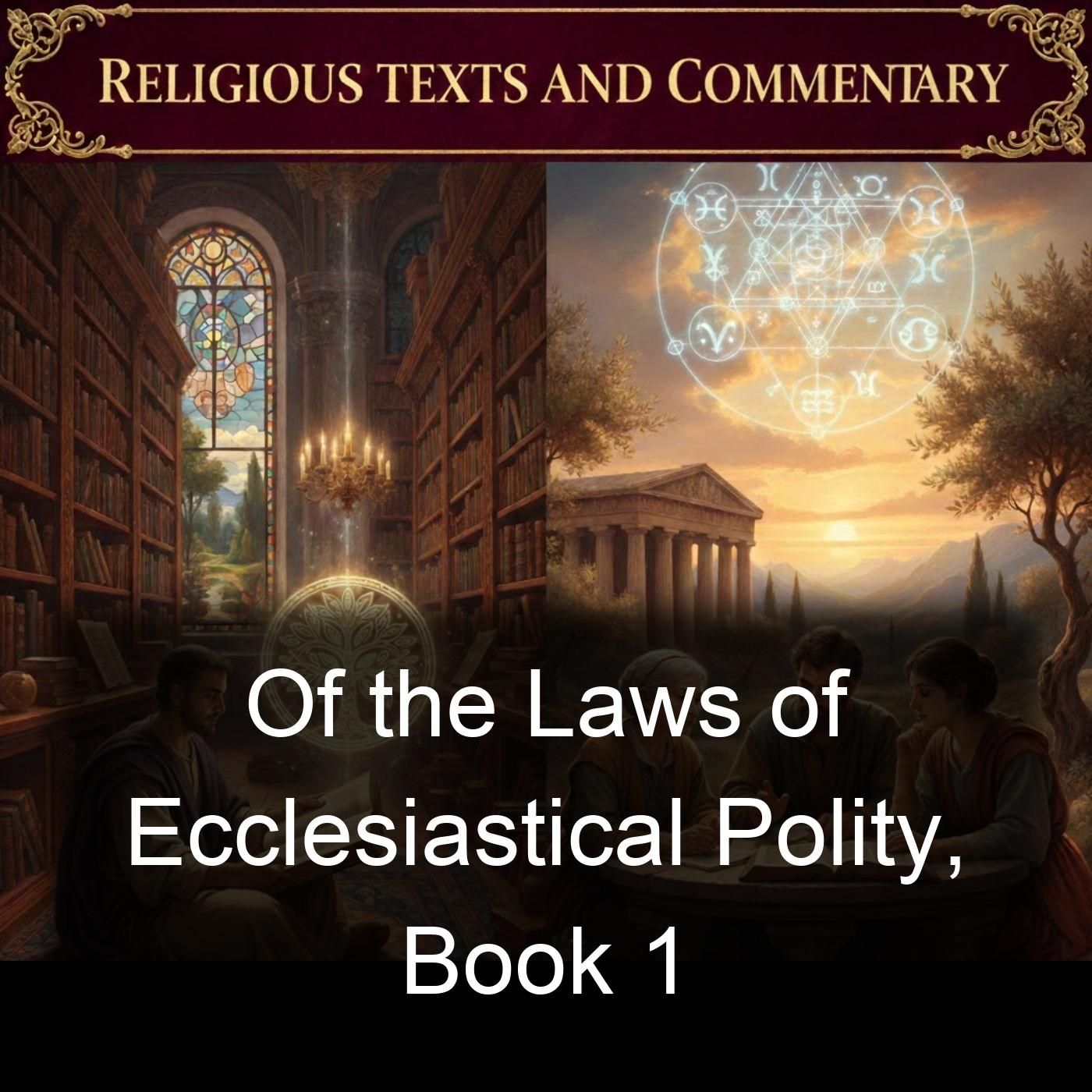 Of the Laws of Ecclesiastical Polity, Book 1 cover art