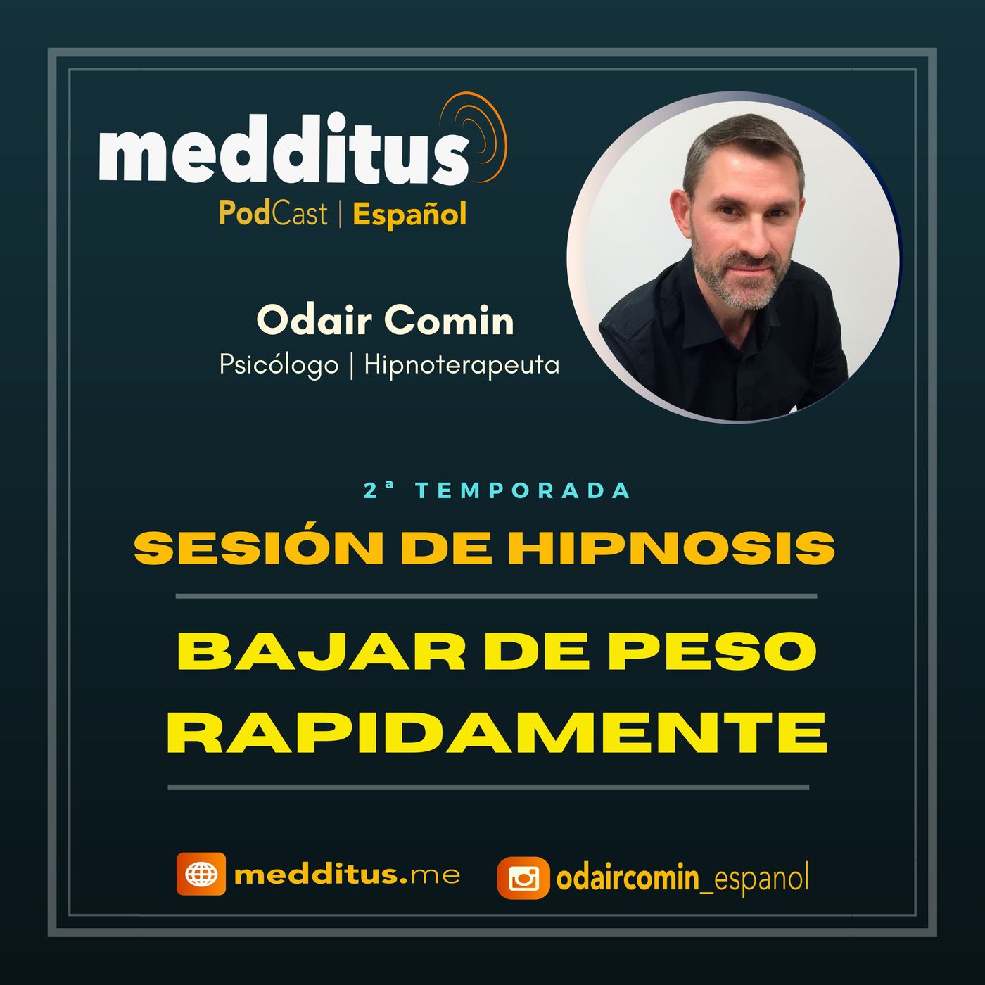 #59 Hipnosis para Bajar de Peso Rapidamente | Odair Comin