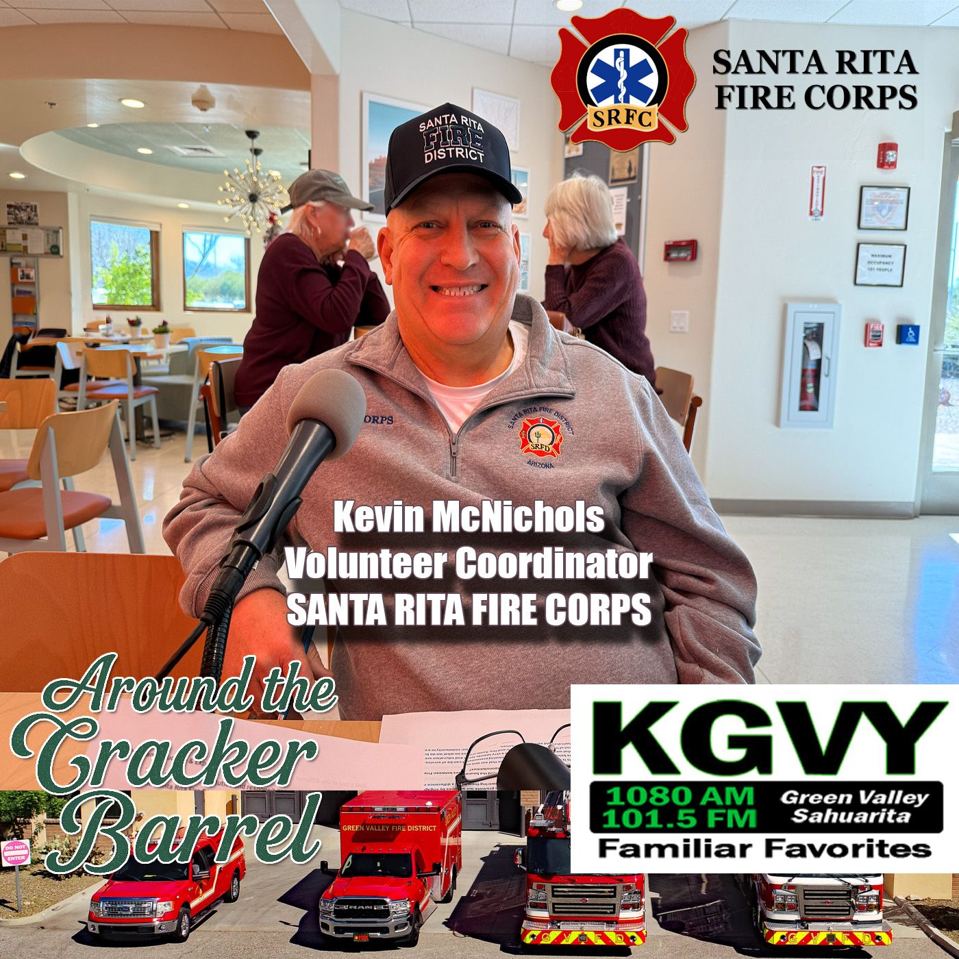Around the Cracker Barrel - Small Tasks, Big Impact: The Santa Rita Fire Corps Story (Aired 01/09/2026) episode artwork