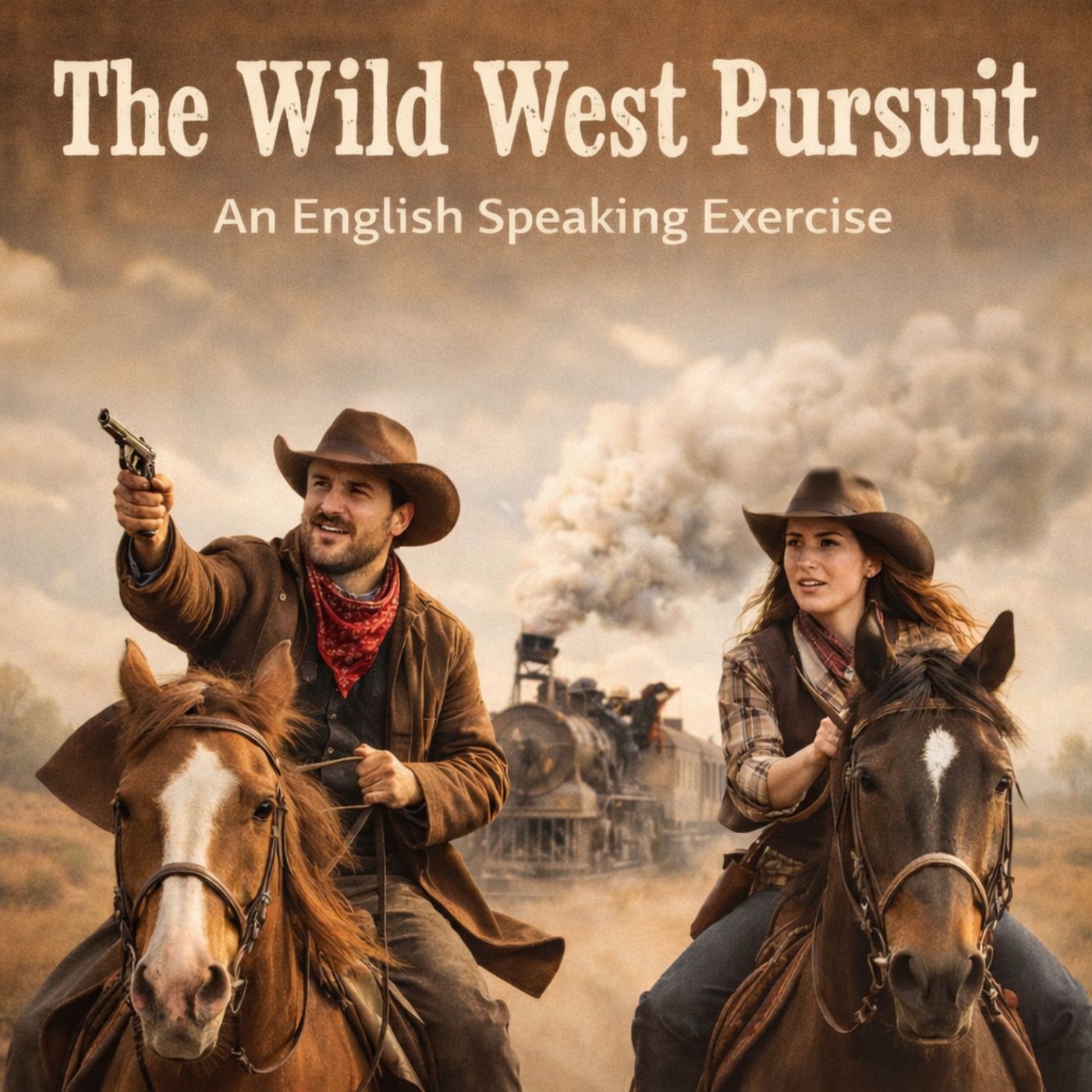 The Wild West Pursuit: An English Speaking Exercise episode artwork