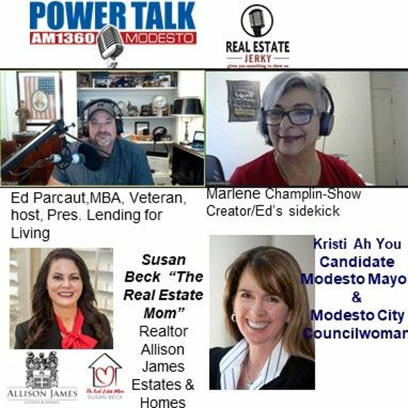 New Construction - Kristi Ah You Modesto Mayor Candidate 8-1-20 Podcast Ed Marlene Susan Beck
