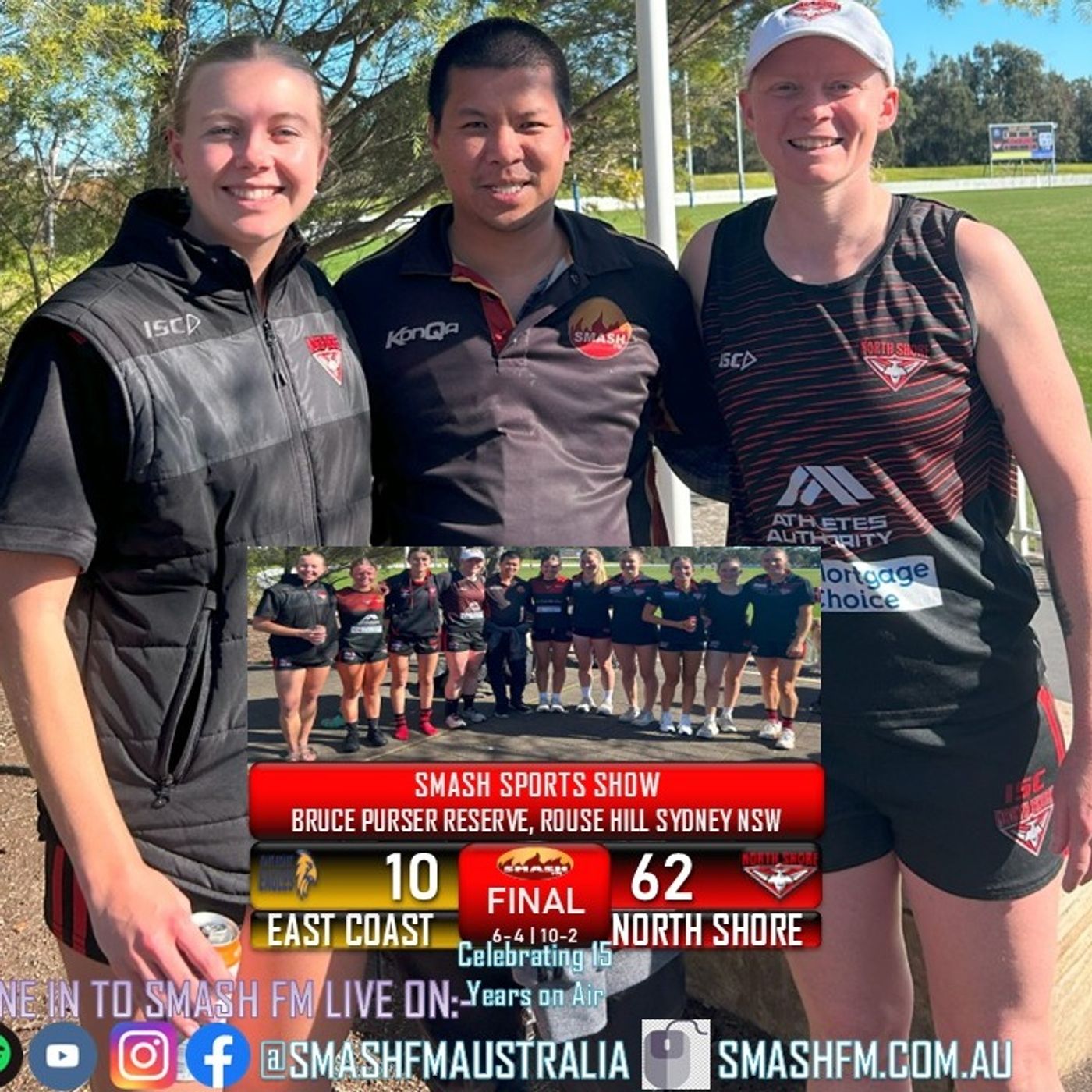 SSS15THYR: North Shore Bombers Senior Womens Premier Post Game Interviews 120725