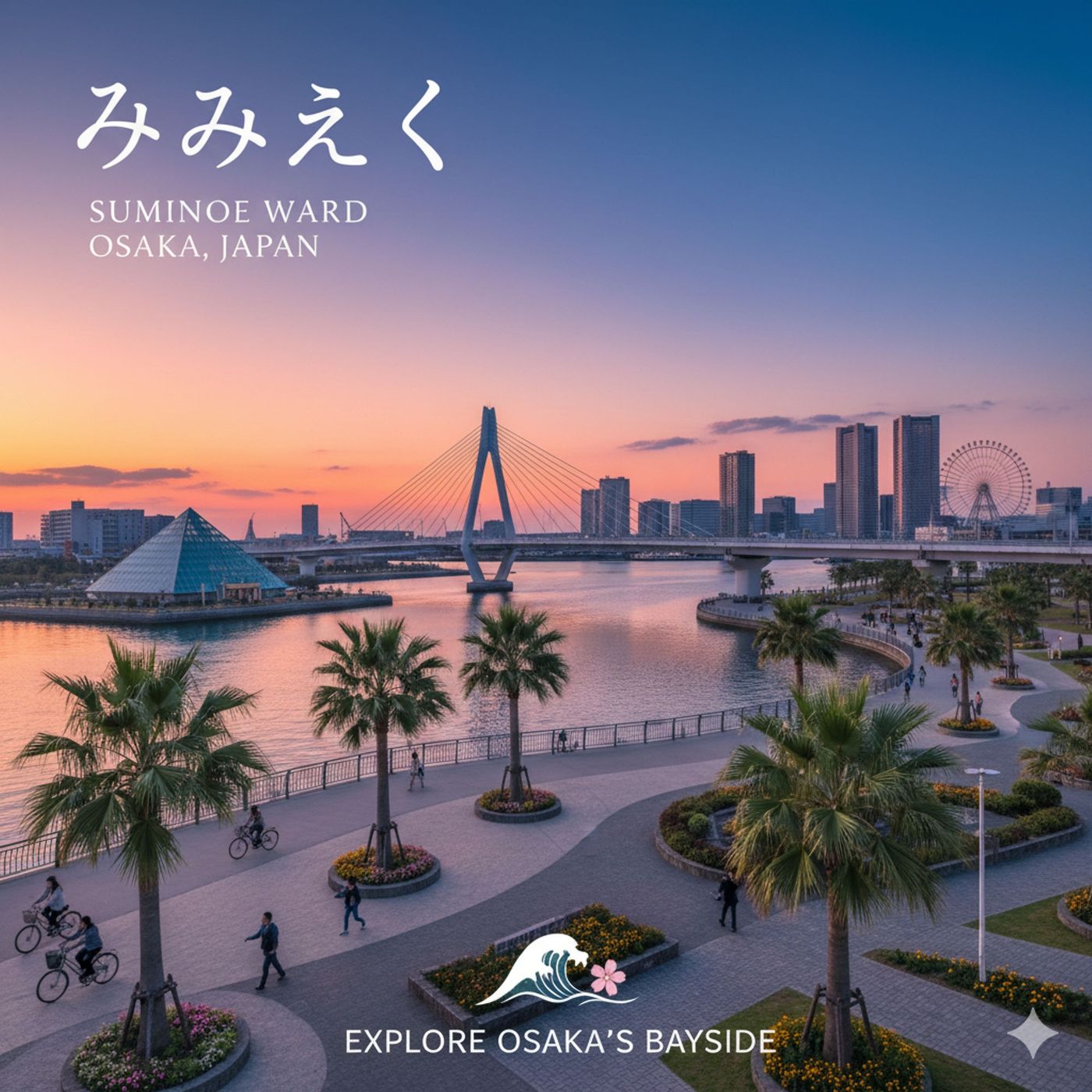 (POR) a história geográfica e cultural do distrito de Suminoe, em Osaka, Japão. episode artwork